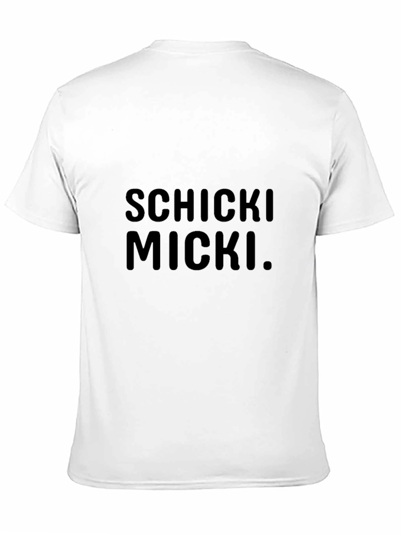 Schicki Micki Graphic Tee - Stylish Black T-Shirt