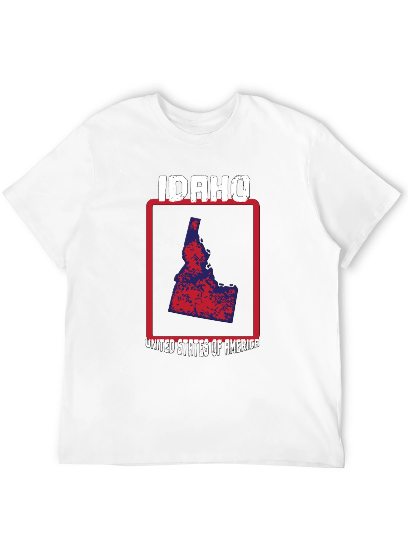 Idaho State Pride T-Shirt - USA Map Graphic Tee