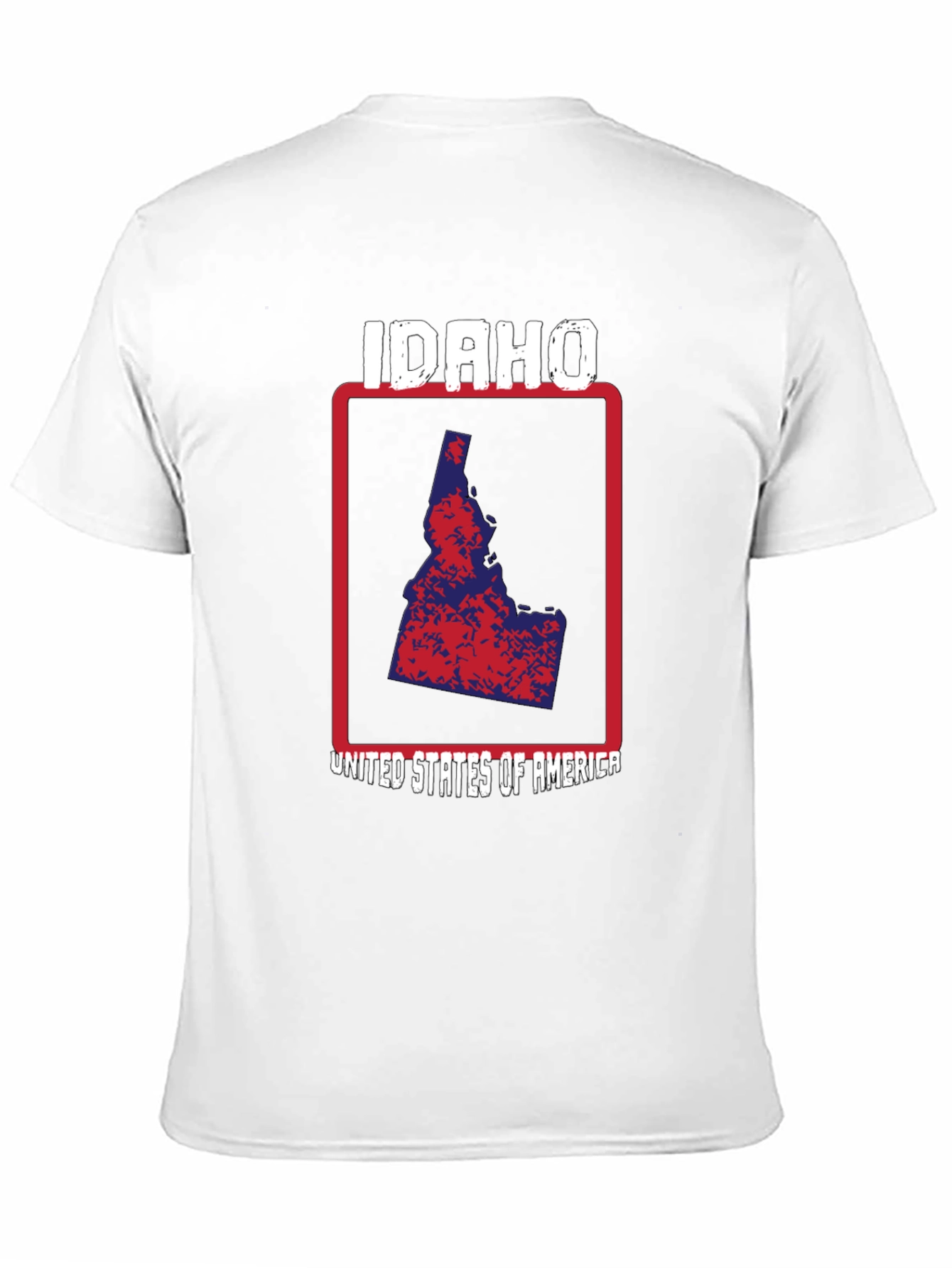 Idaho State Pride T-Shirt - USA Map Graphic Tee