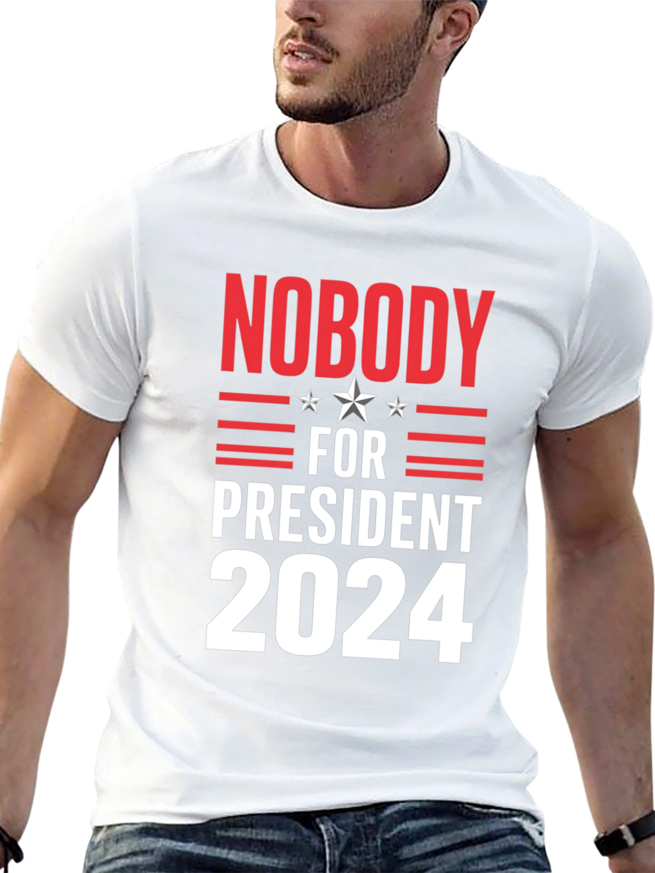 Nobody For President 2024 T-Shirt
