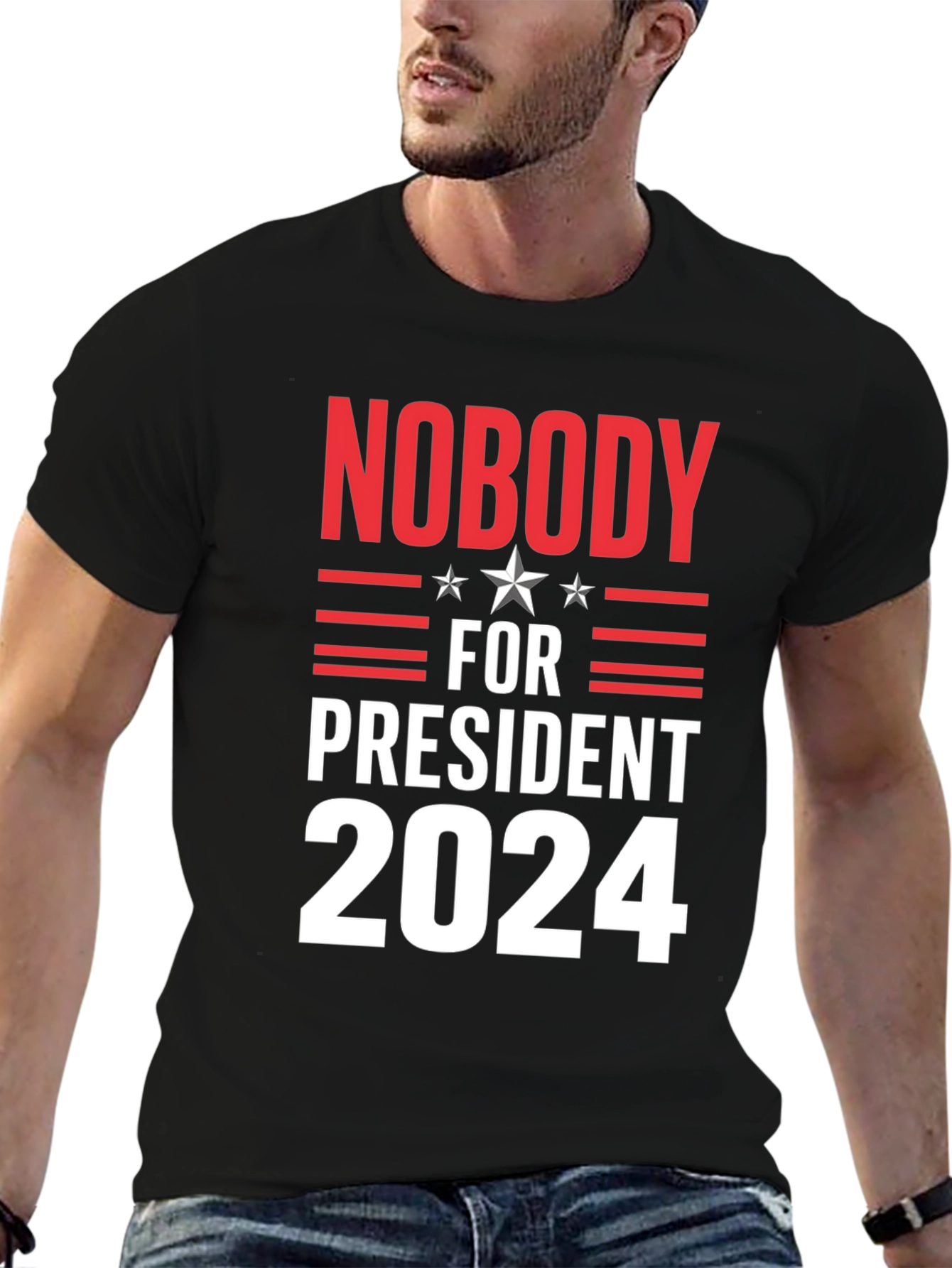 Nobody For President 2024 T-Shirt