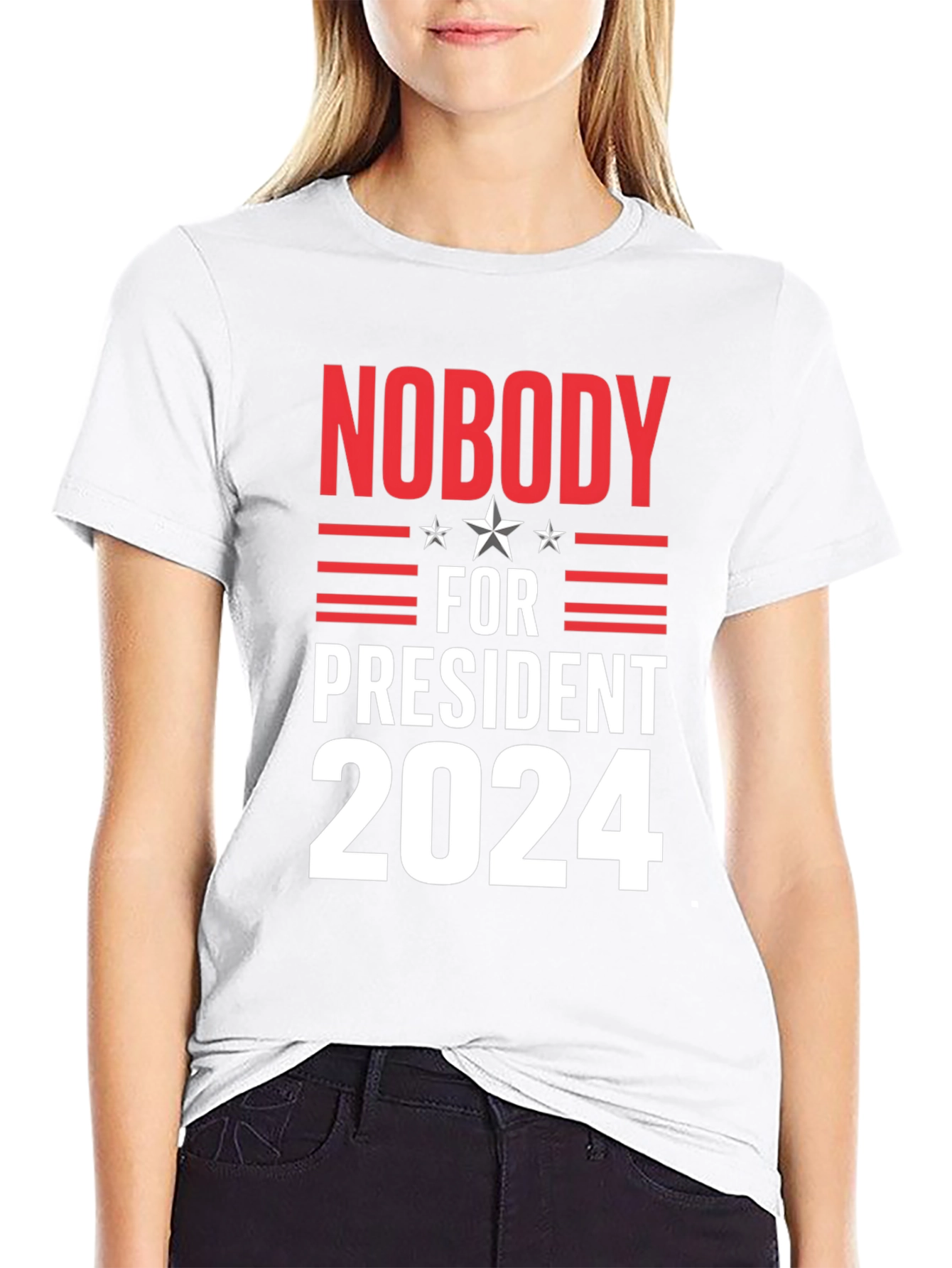 Nobody For President 2024 T-Shirt