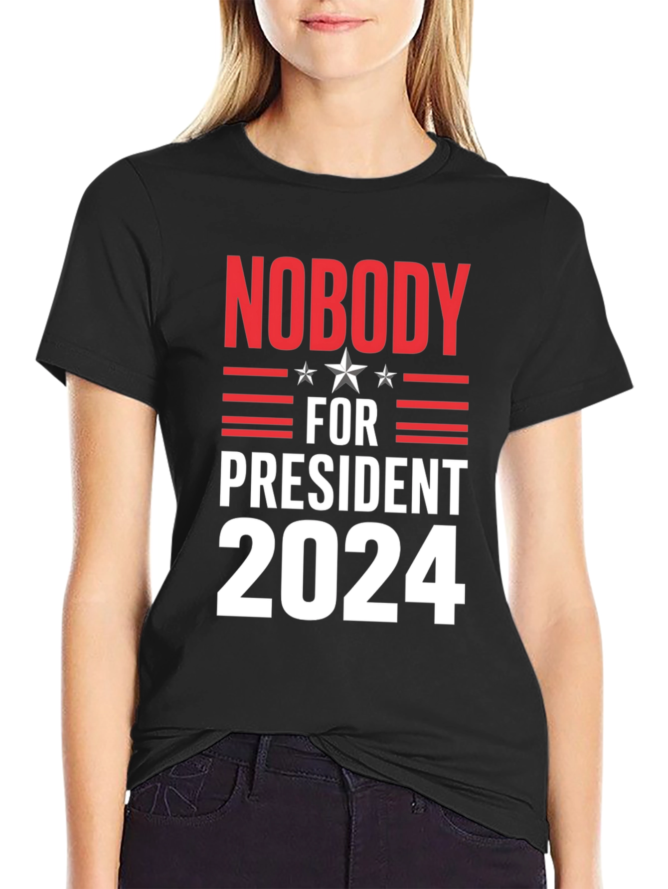 Nobody For President 2024 T-Shirt