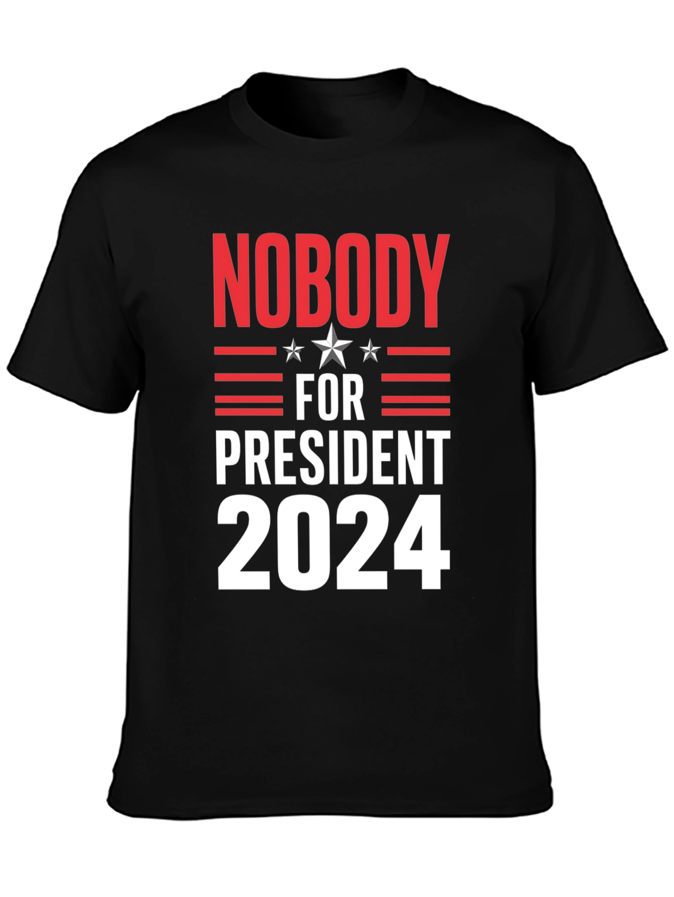 Nobody For President 2024 T-Shirt