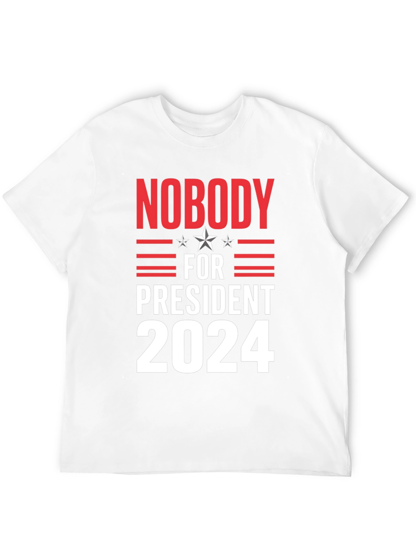 Nobody For President 2024 T-Shirt