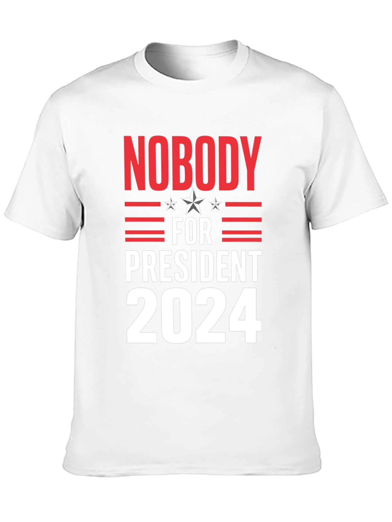 Nobody For President 2024 T-Shirt