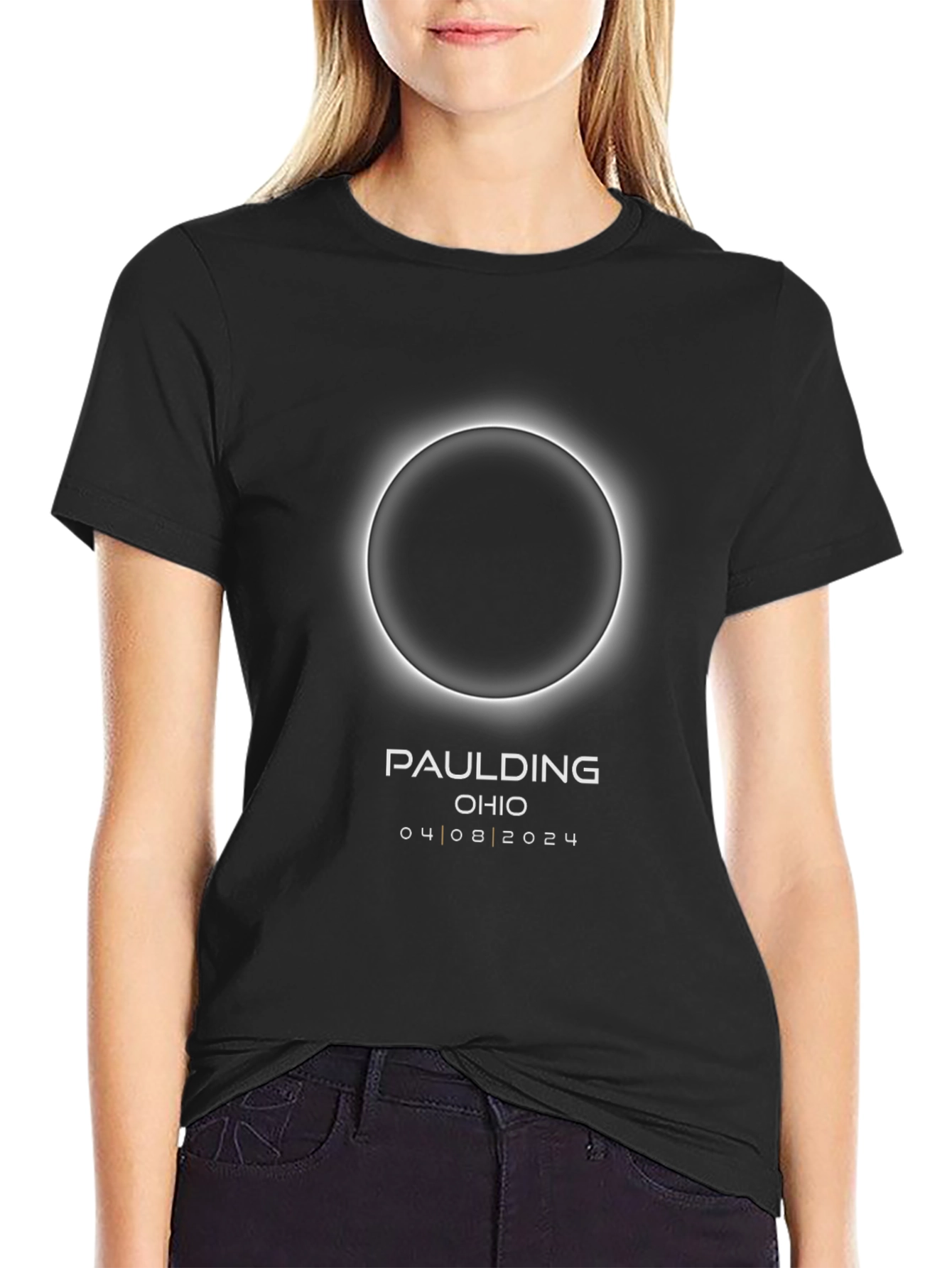 Total Solar Eclipse 2024 - Paulding Ohio T-Shirt