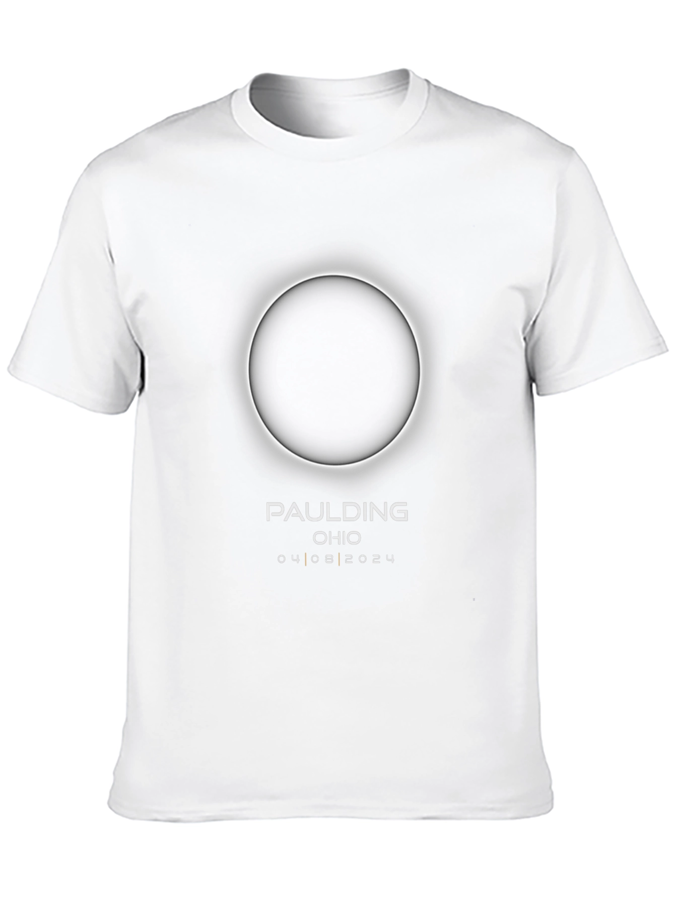 Total Solar Eclipse 2024 - Paulding Ohio T-Shirt