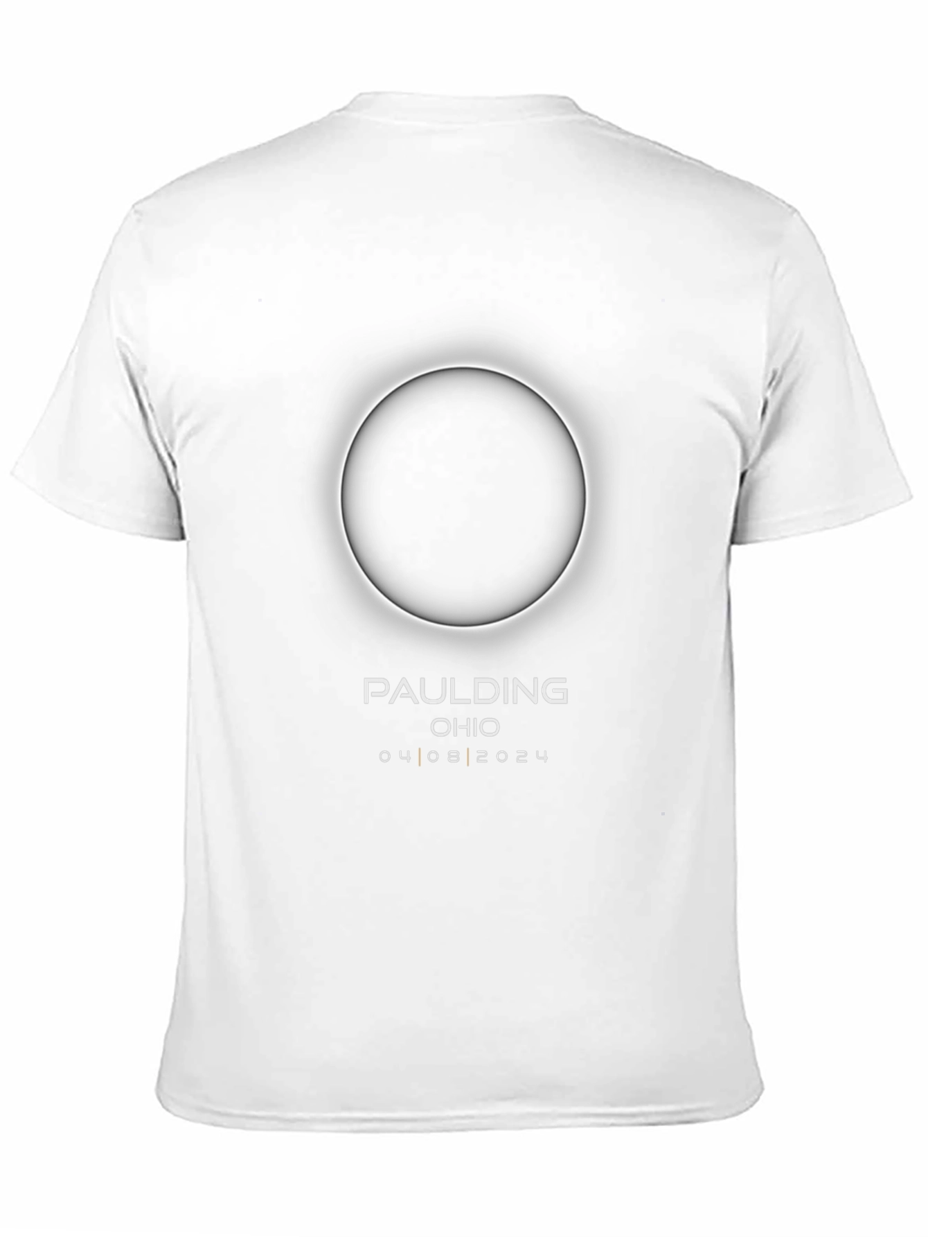 Total Solar Eclipse 2024 - Paulding Ohio T-Shirt