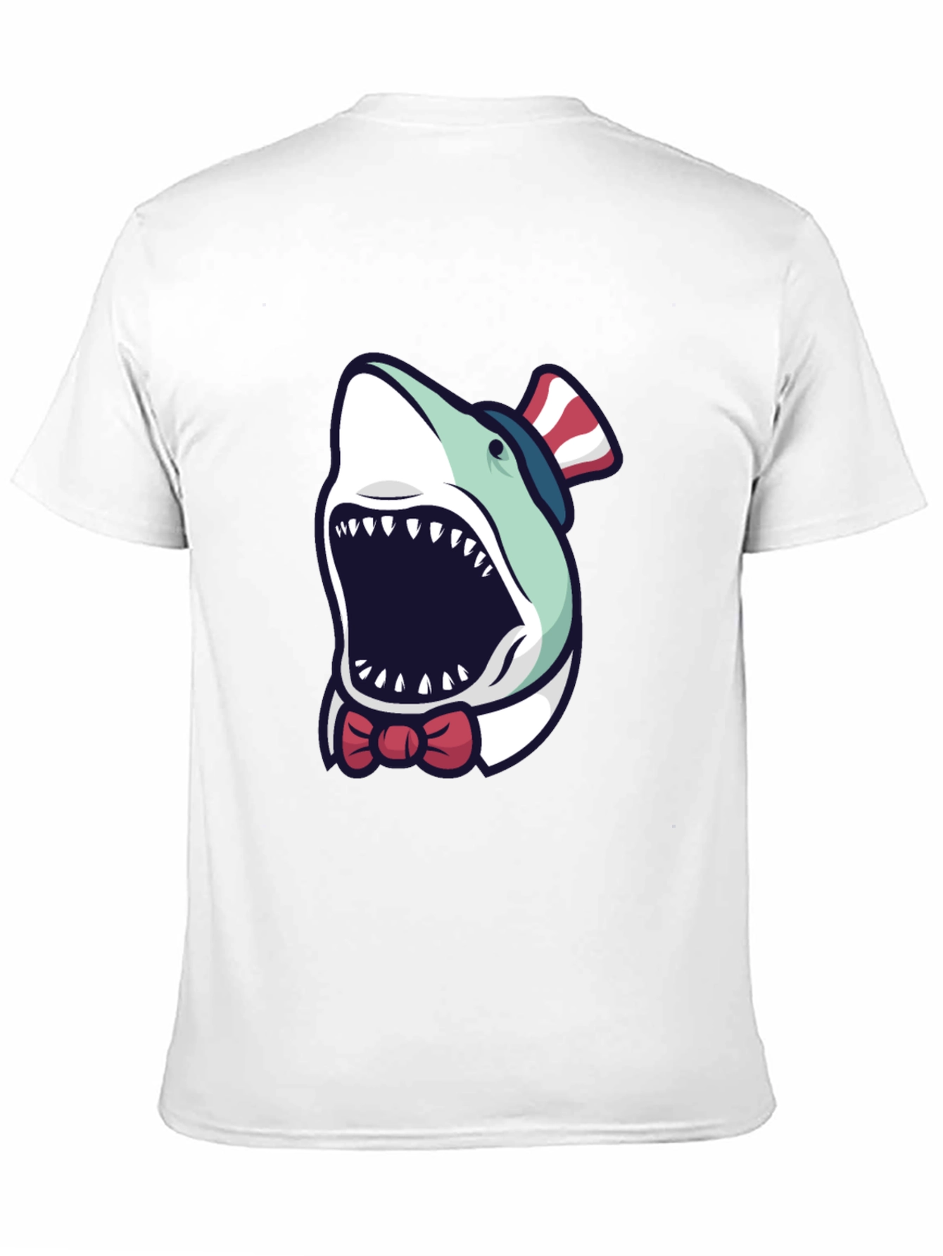 Patriotic Shark T-Shirt - USA Design