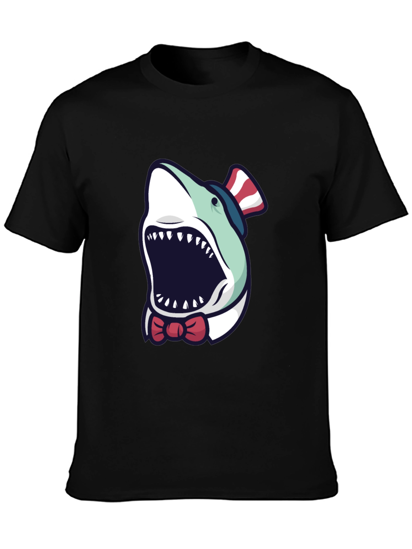 Patriotic Shark T-Shirt - USA Design