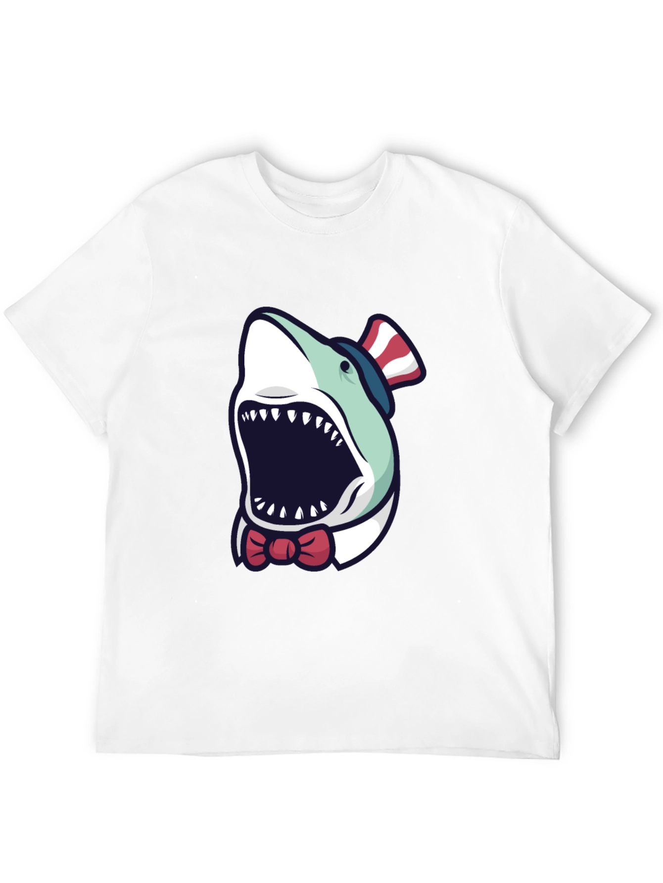 Patriotic Shark T-Shirt - USA Design