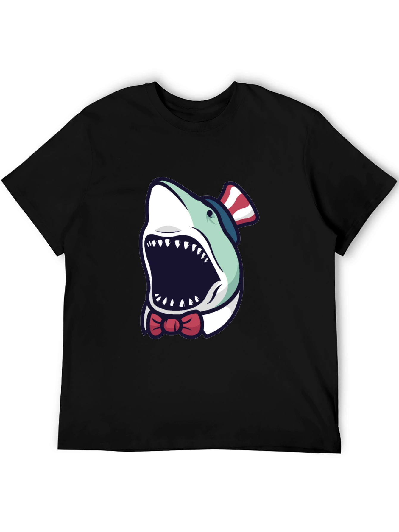 Patriotic Shark T-Shirt - USA Design