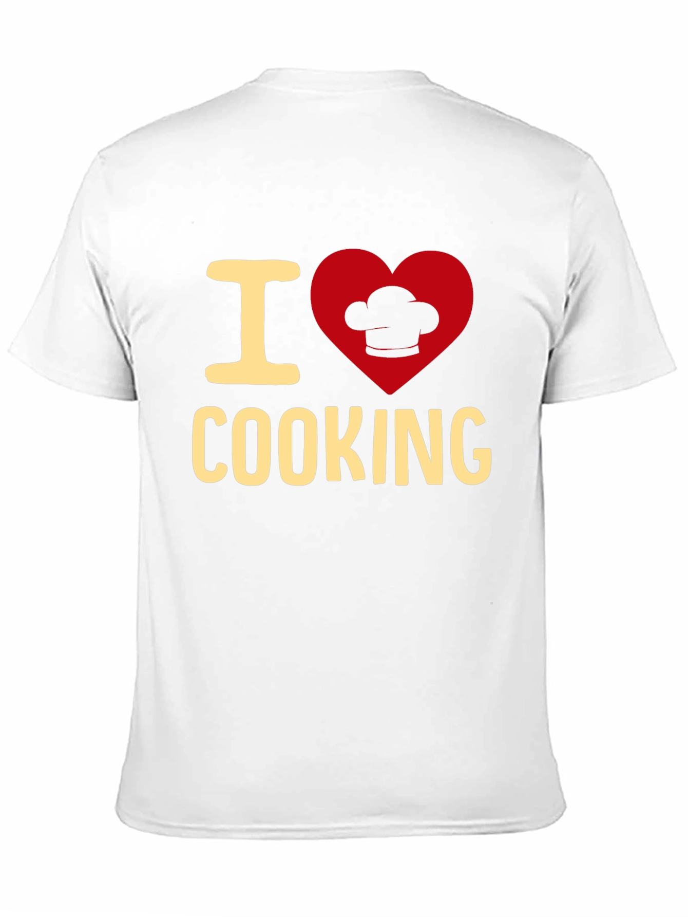 I Love Cooking T-Shirt - Chef Heart Design