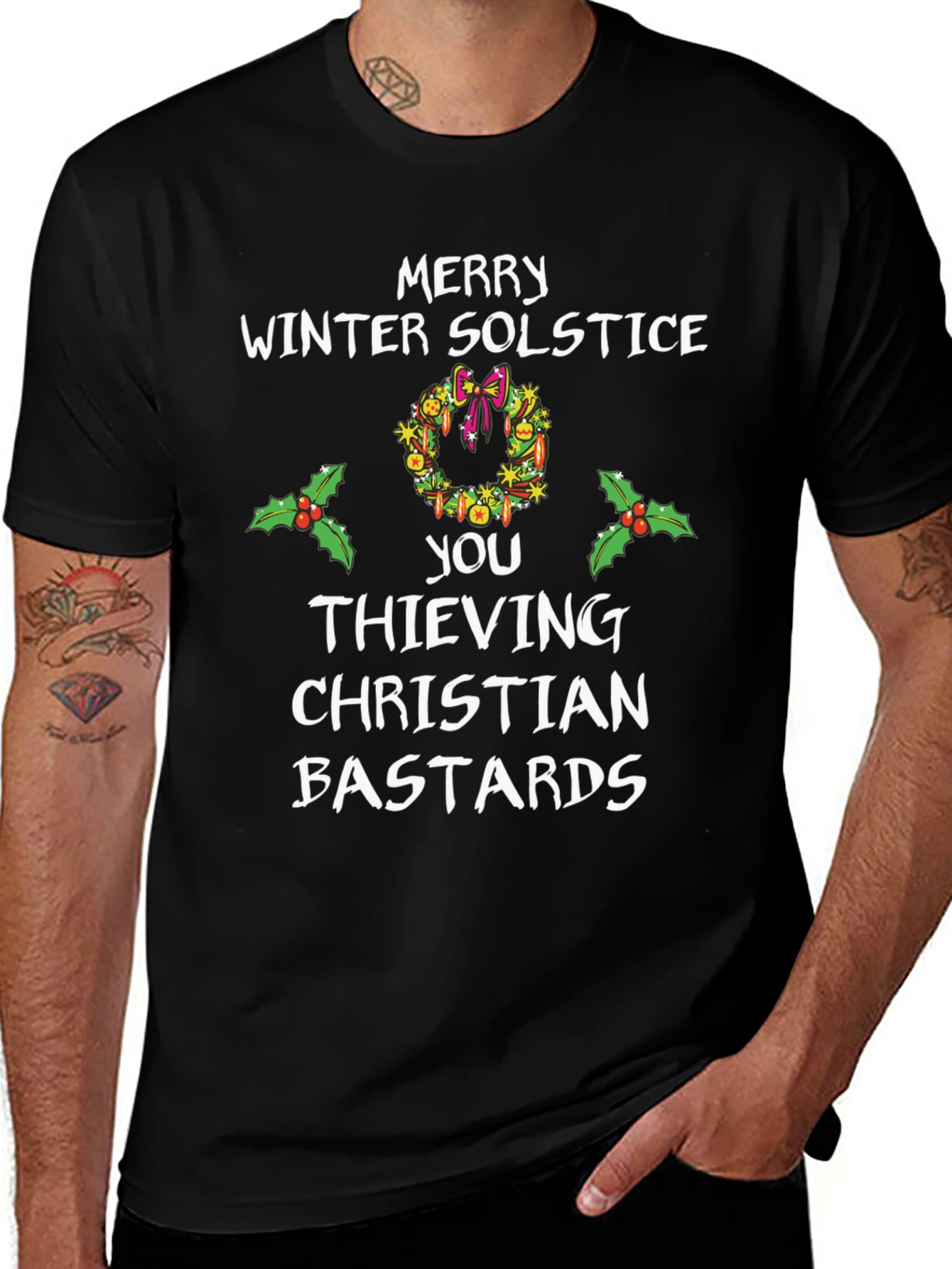 Merry Winter Solstice Graphic Tee