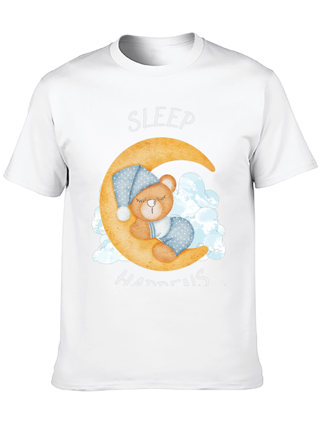 Sleep Happens T-Shirt - Crescent Moon Bear