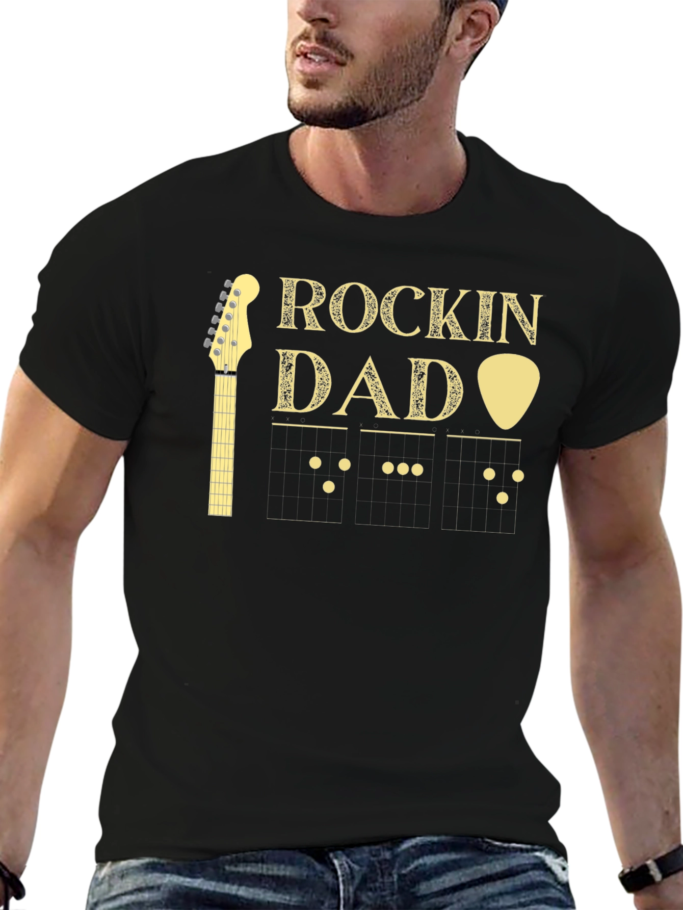 Rockin Dad Guitar T-Shirt