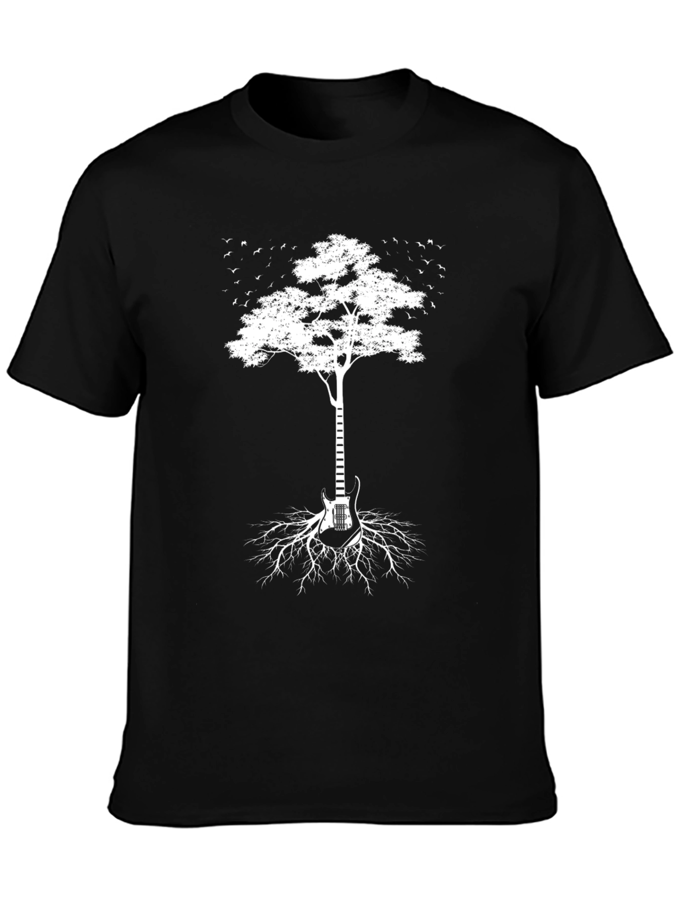 Guitar Tree T-Shirt - Music Lover Tee