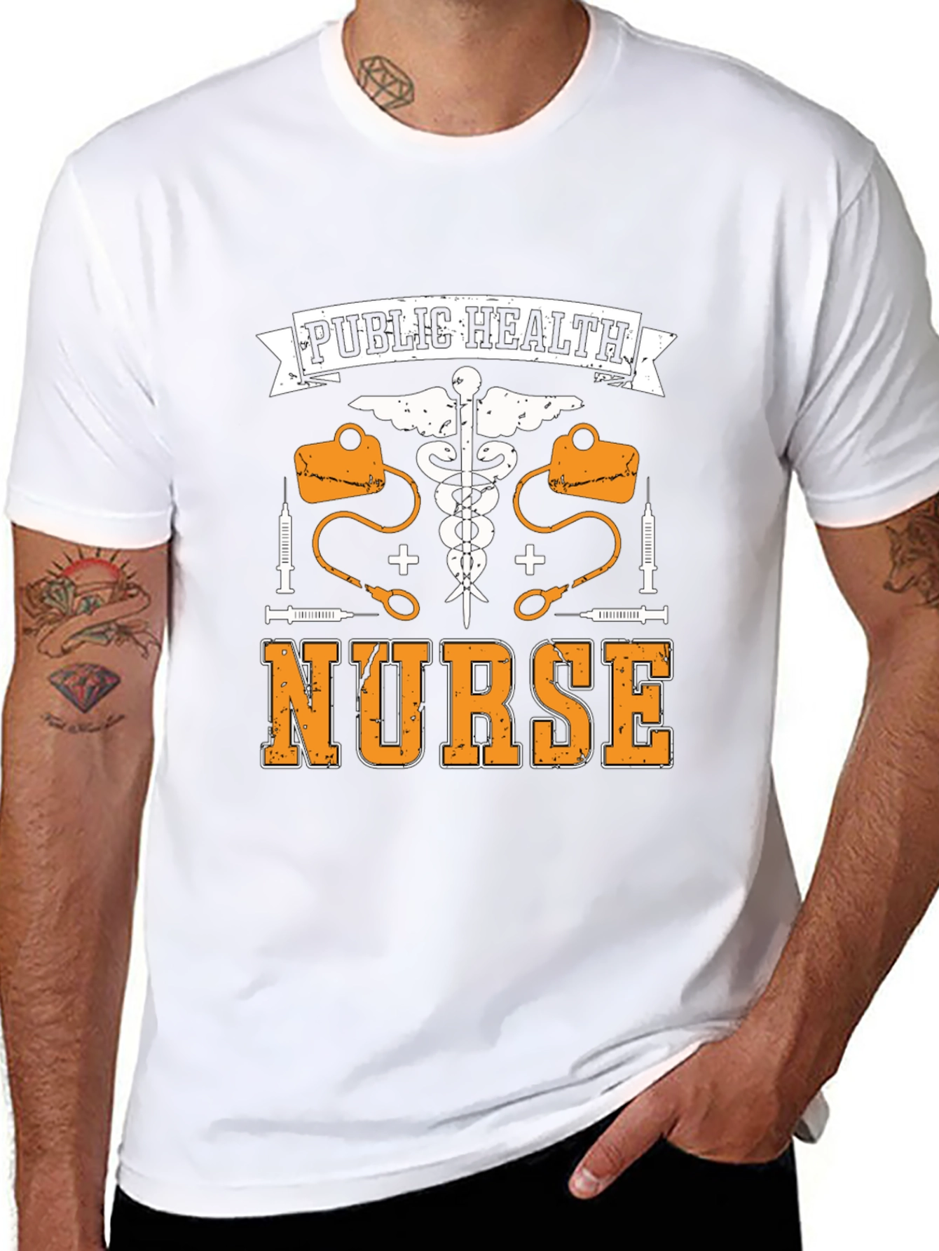 Public Health Nurse Graphic T-Shirt