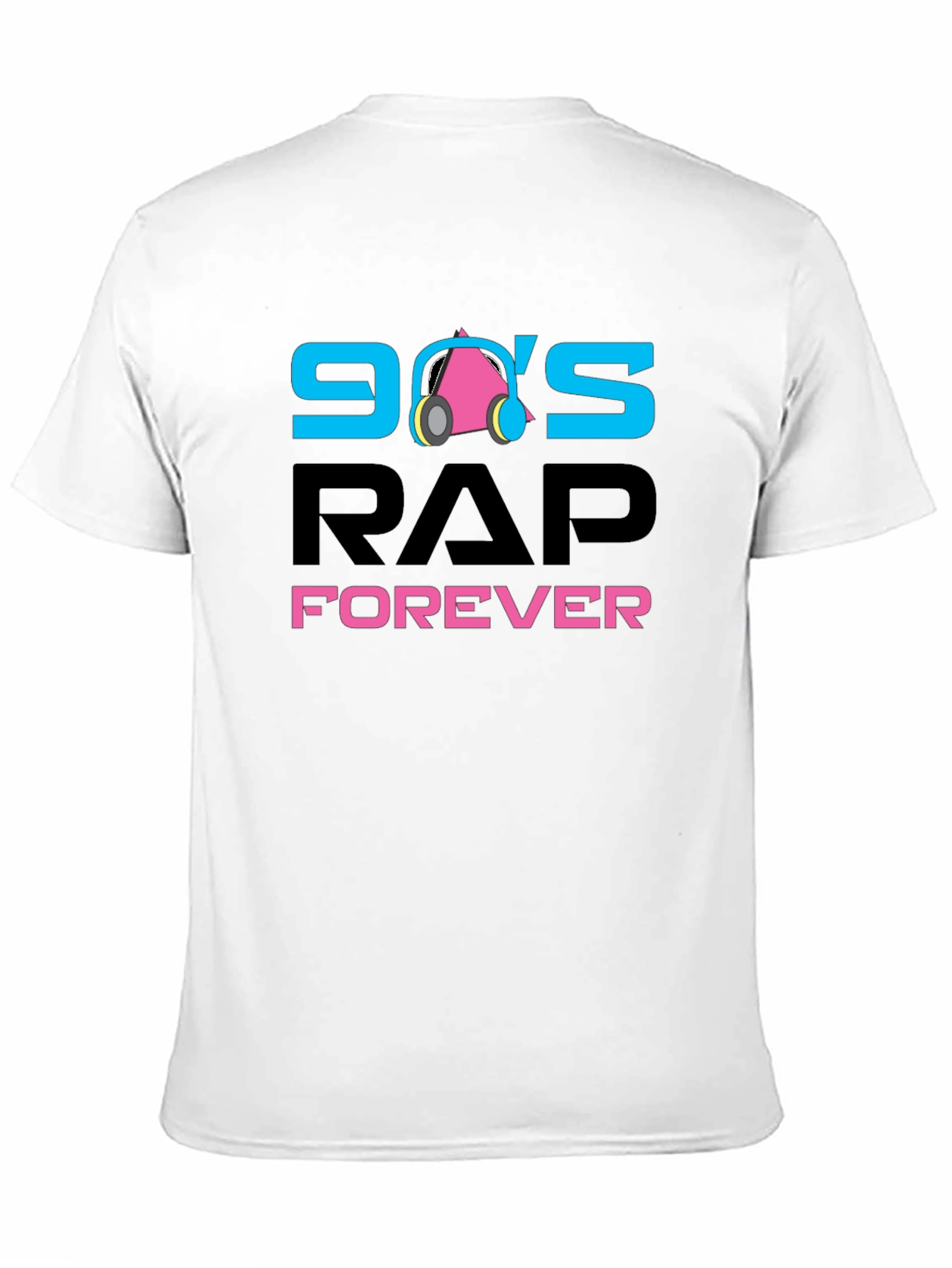 90s Rap Forever Black T-Shirt