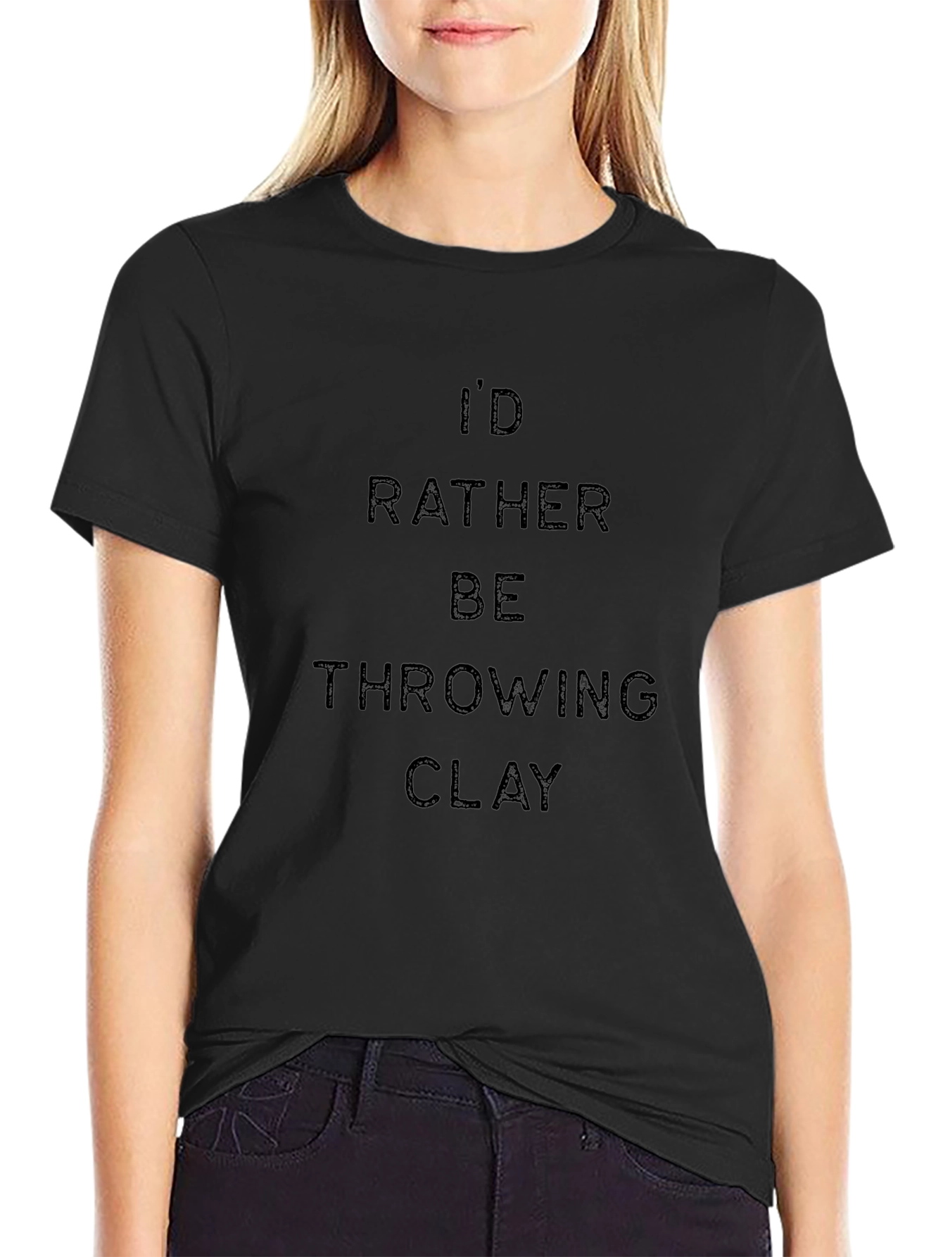 Id Rather Be Throwing Clay T-Shirt