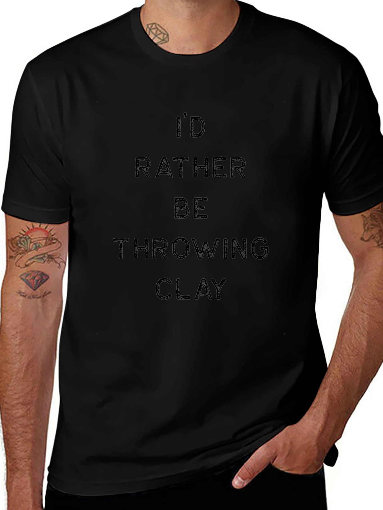 Id Rather Be Throwing Clay T-Shirt