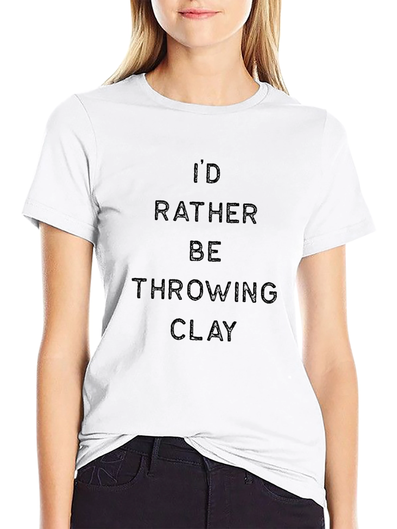 Id Rather Be Throwing Clay T-Shirt