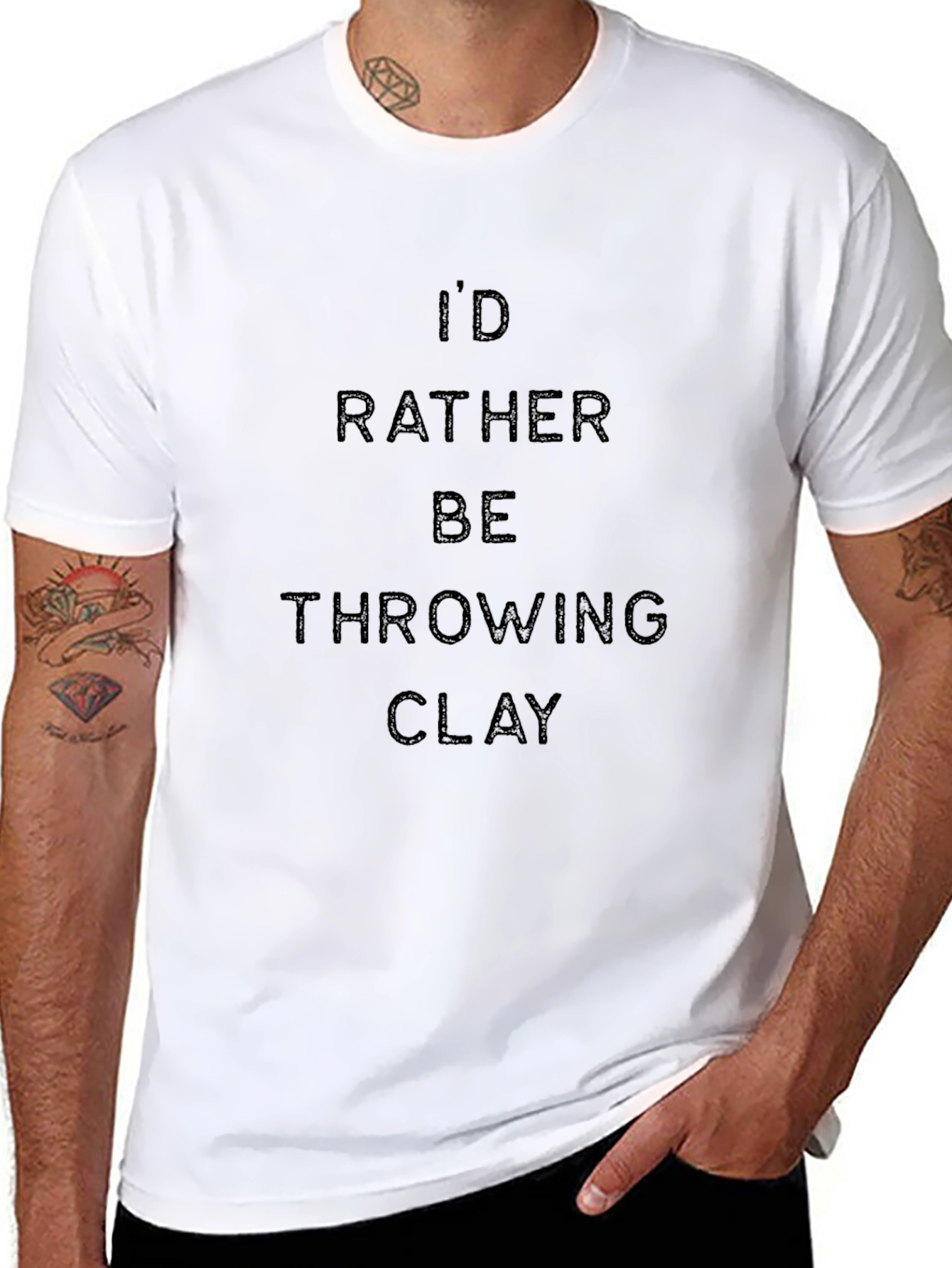 Id Rather Be Throwing Clay T-Shirt