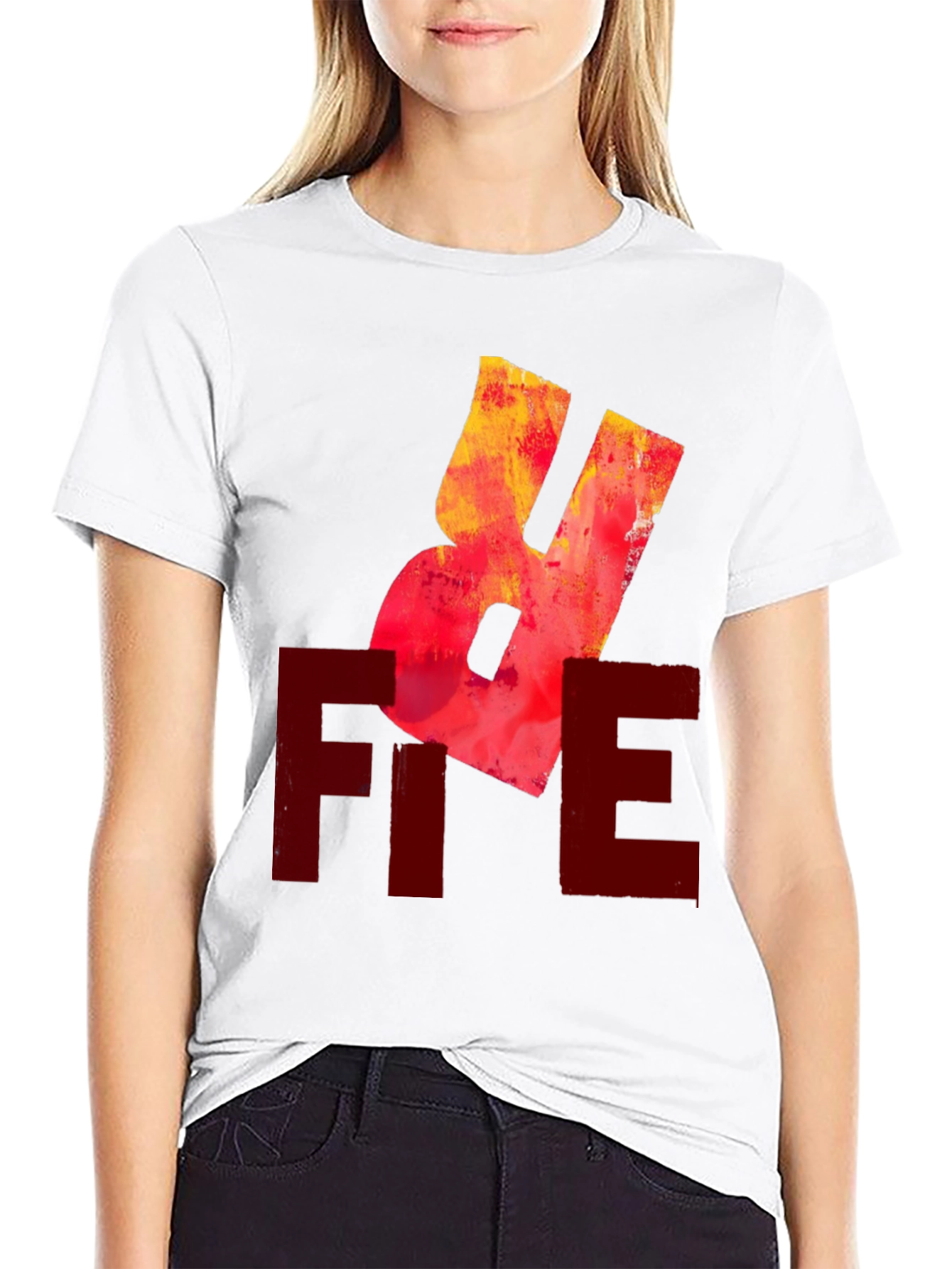 Abstract Graphic Tee - Modern Style