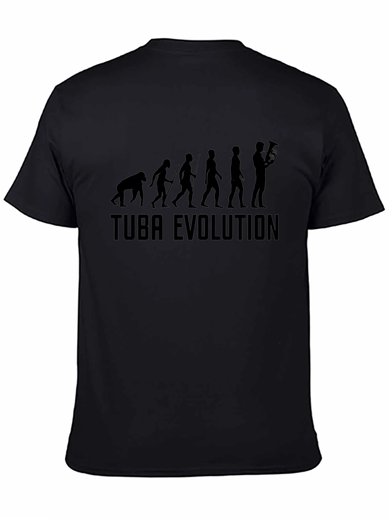 Tuba Evolution Black T-Shirt