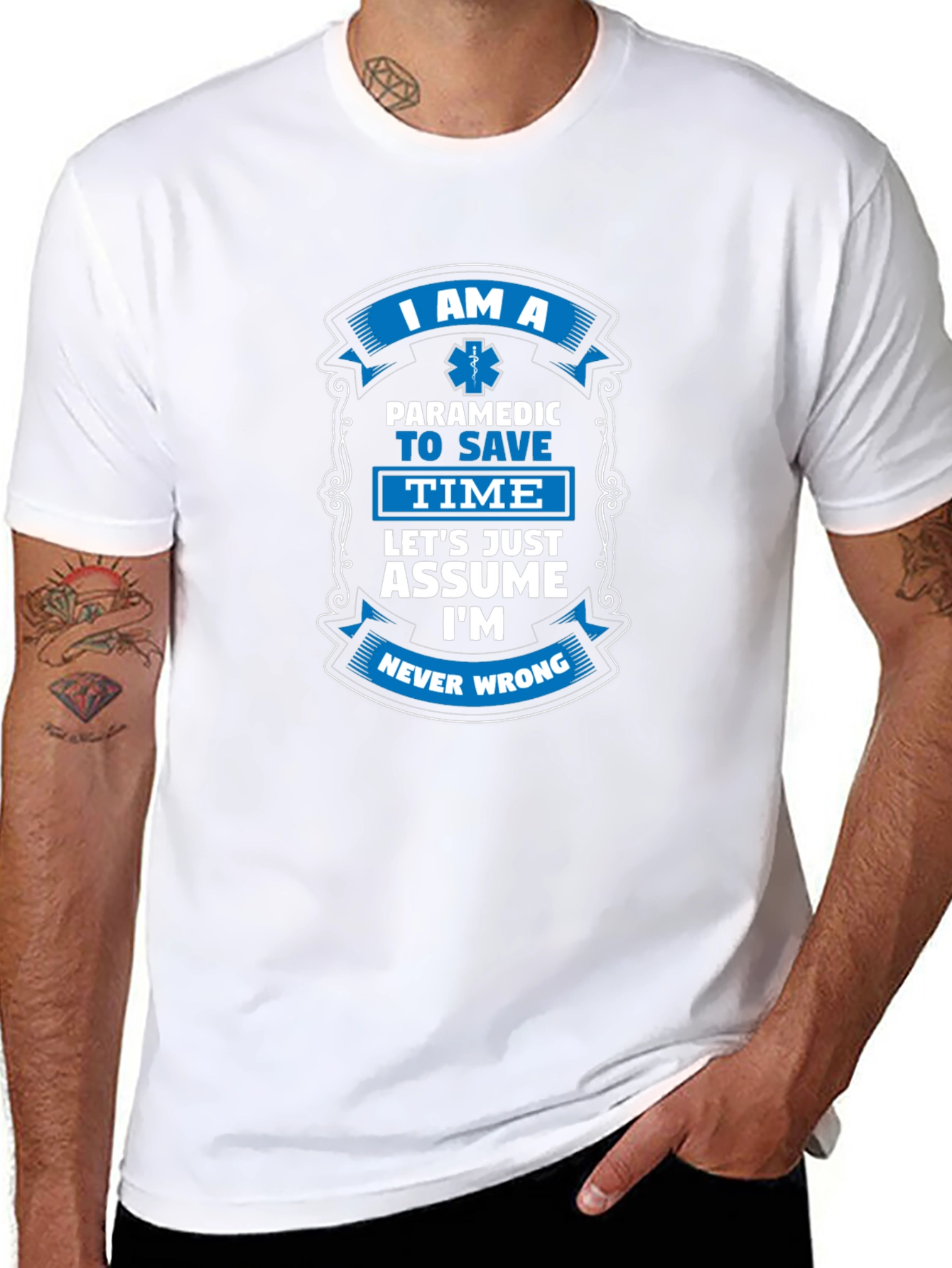 Paramedic Never Wrong Graphic Tee