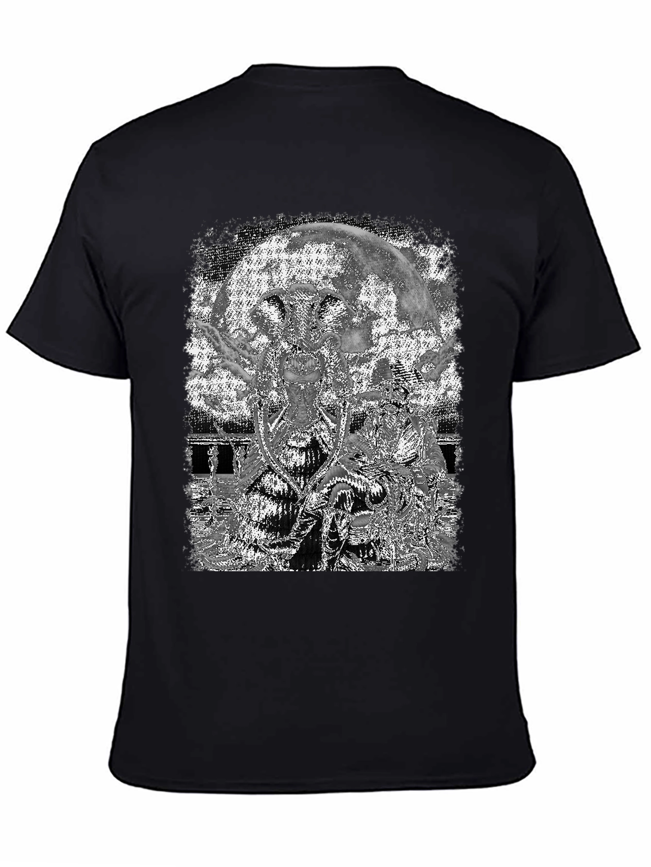 Lunar Creature T-Shirt - Graphic Print Tee
