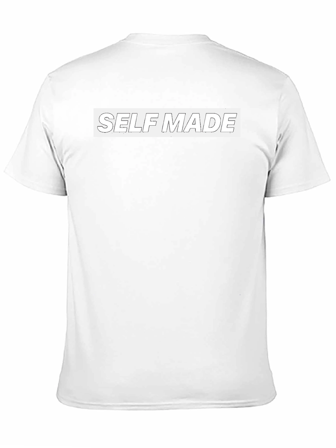Self Made Black Graphic T-Shirt