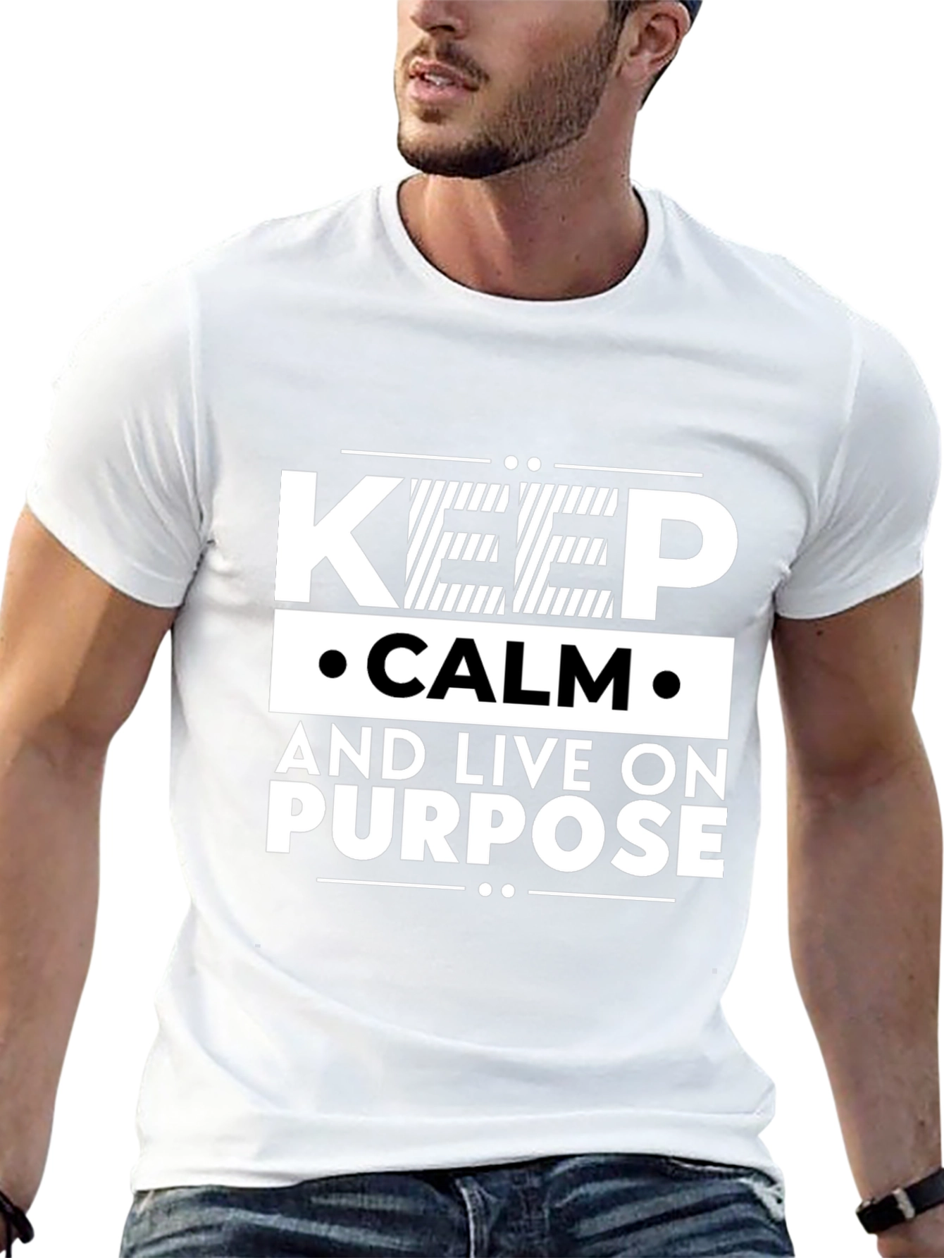 Keep Calm and Live On Purpose T-Shirt