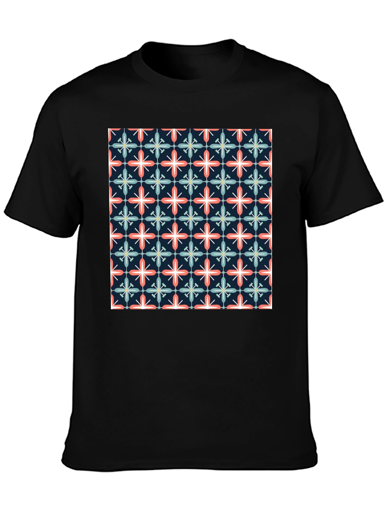 Floral Pattern T-Shirt: Stylish & Unique