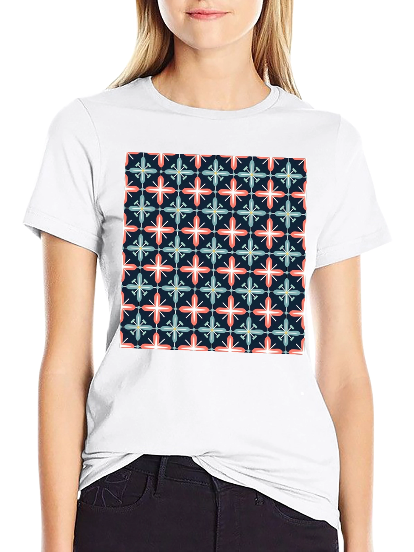 Floral Pattern T-Shirt: Stylish & Unique