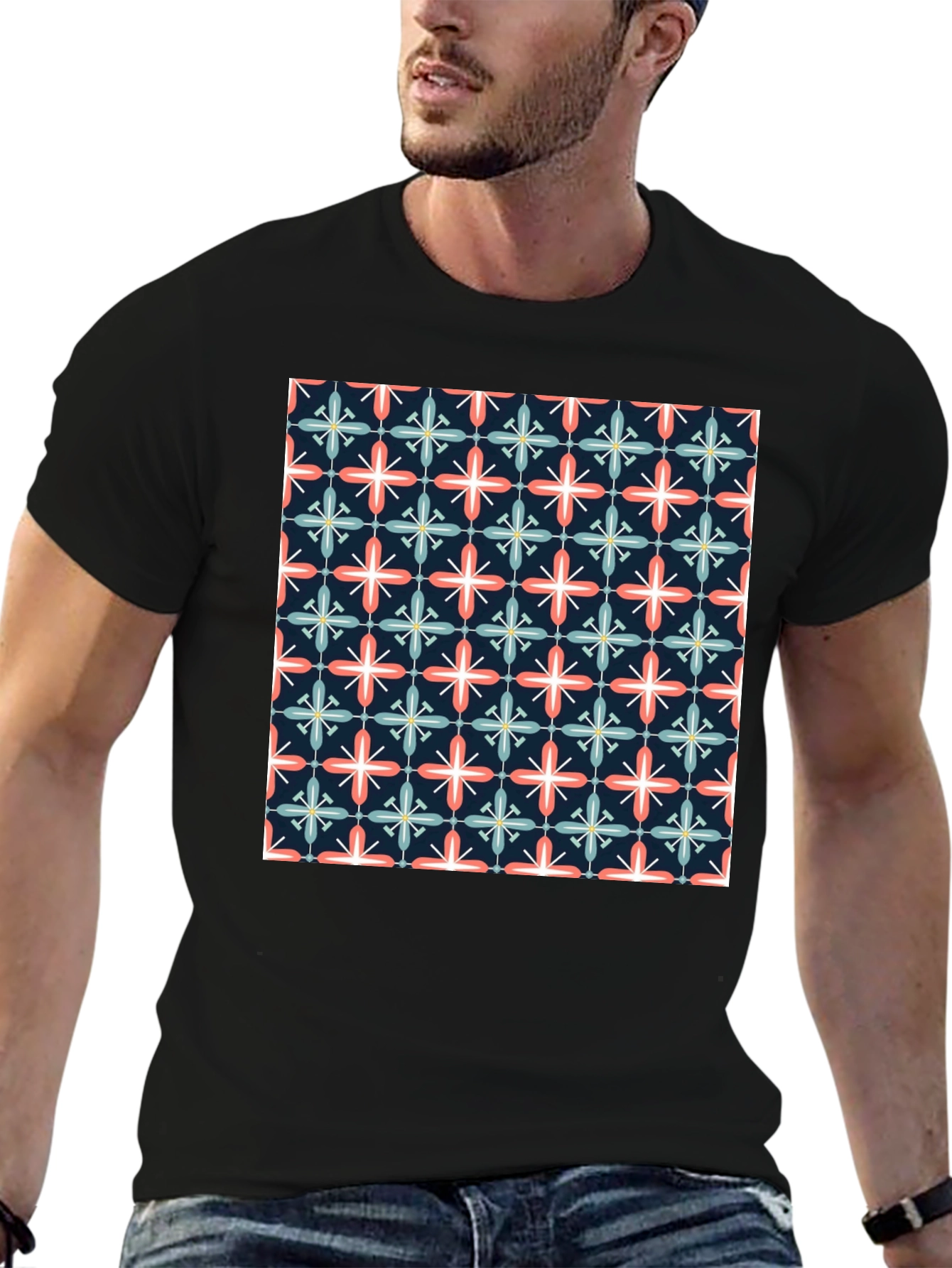 Floral Pattern T-Shirt: Stylish & Unique