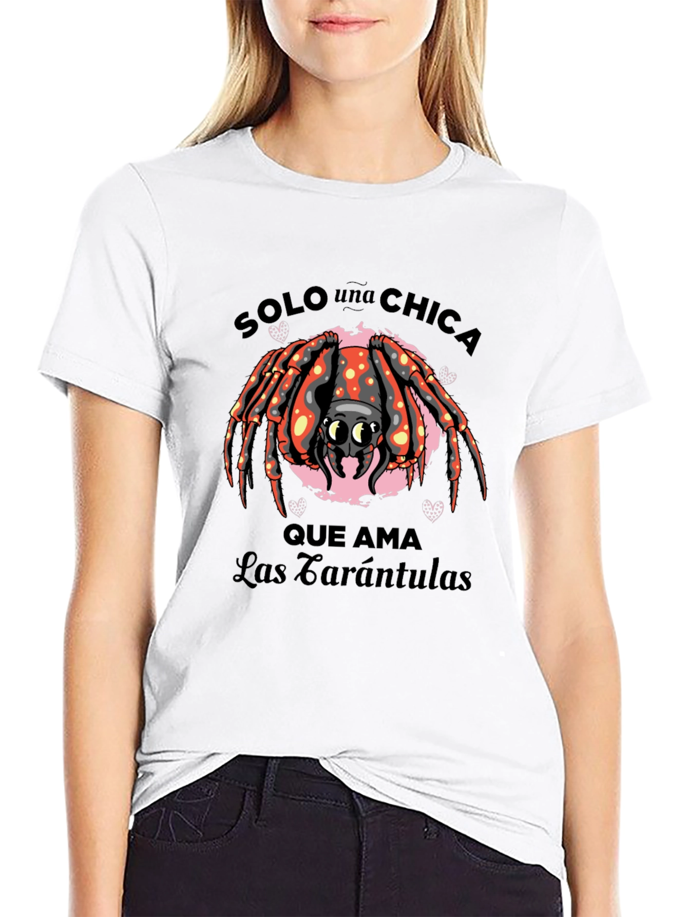 Tarantula Lover Graphic Tee -  Solo una Chica