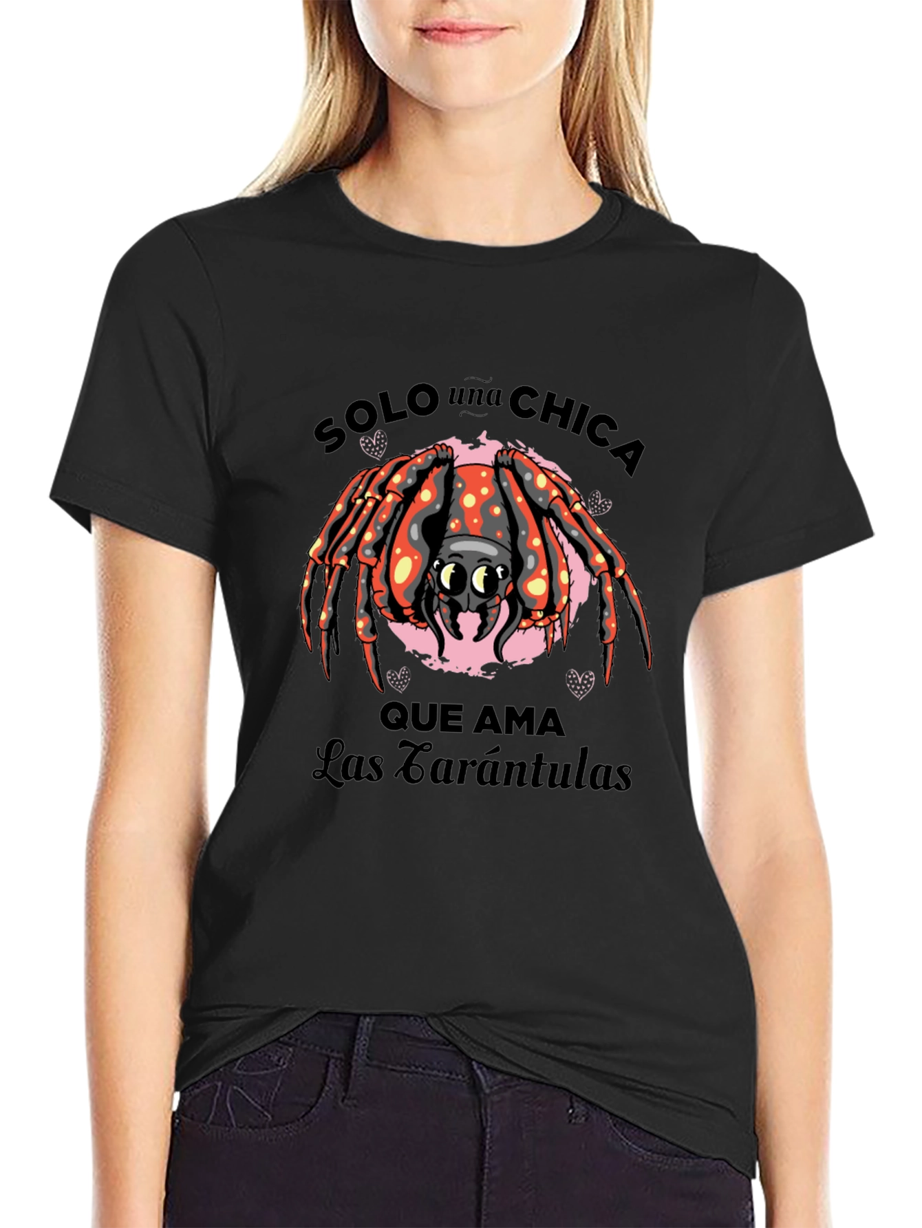 Tarantula Lover Graphic Tee -  Solo una Chica