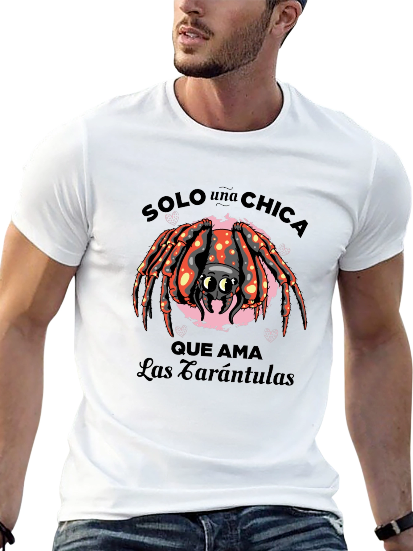 Tarantula Lover Graphic Tee -  Solo una Chica