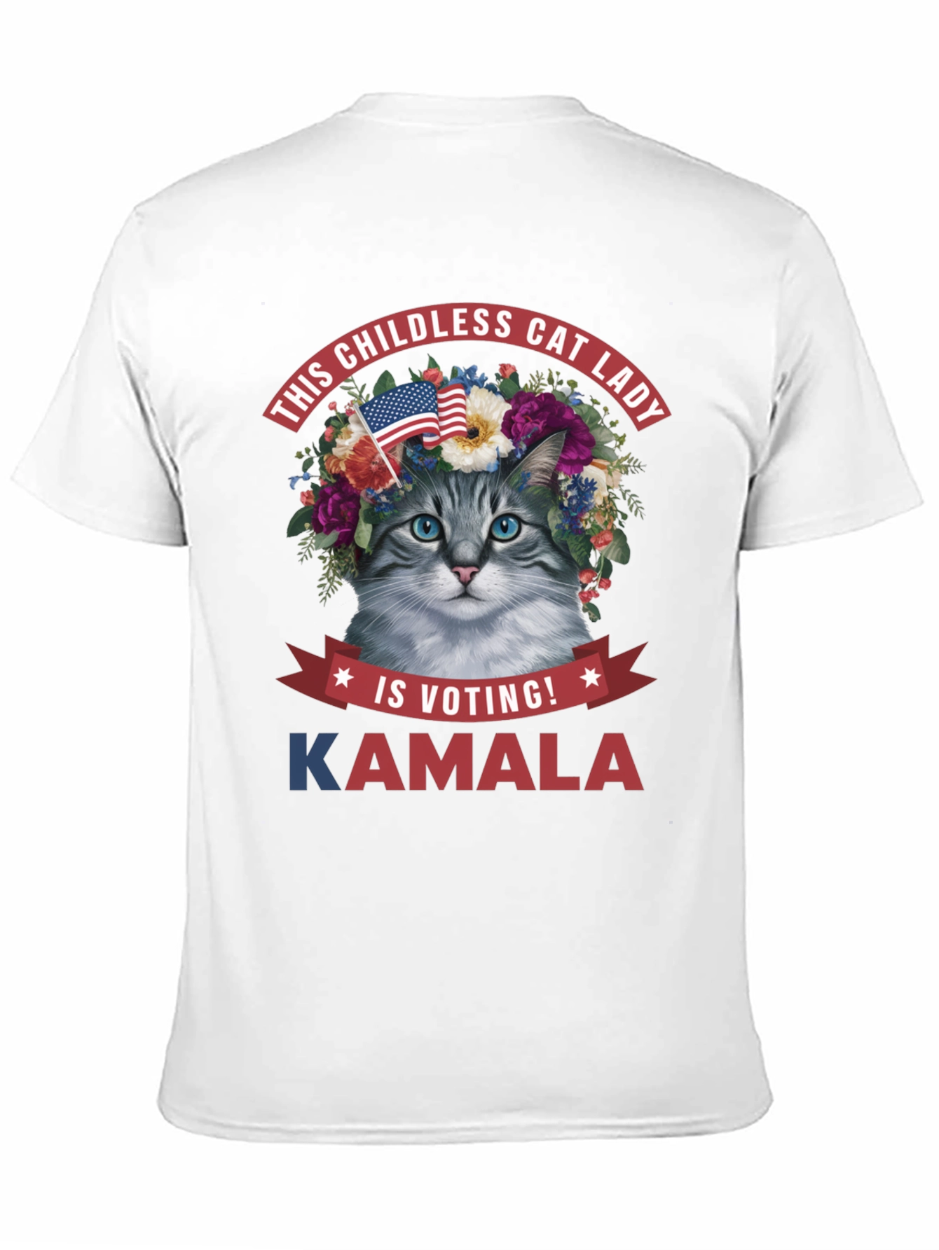 Childless Cat Lady Kamala T-Shirt