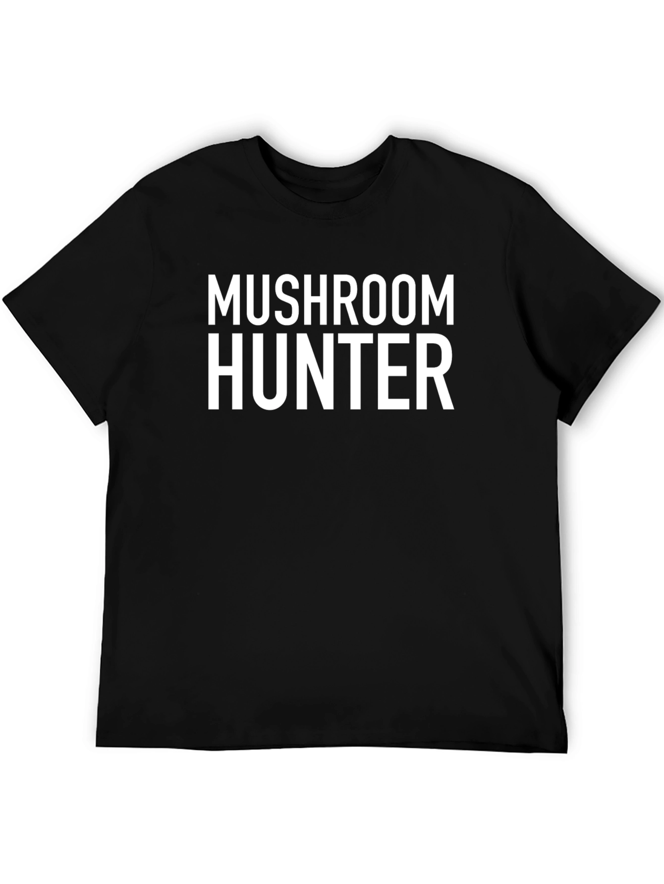 Mushroom Hunter Graphic Tee - Black