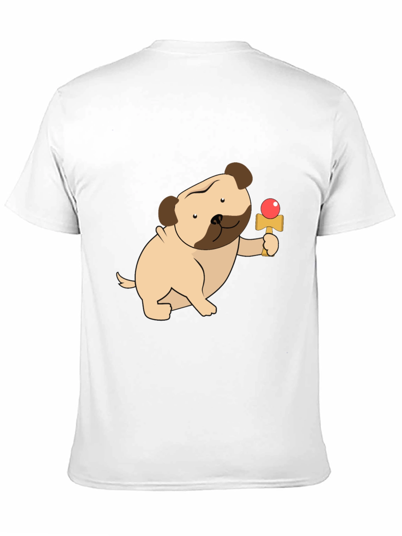Dog Kendama Graphic Tee - Playful Comfort