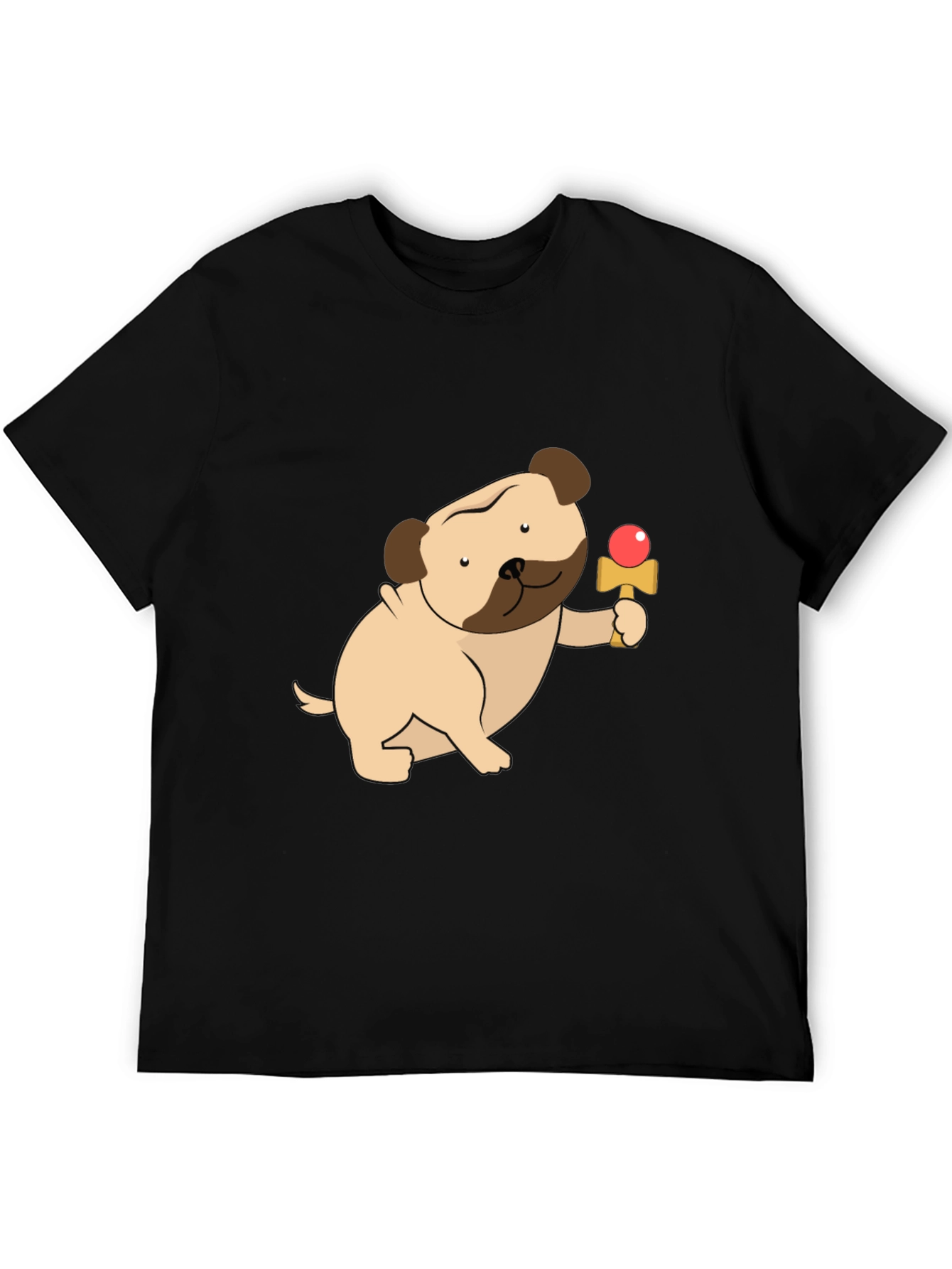 Dog Kendama Graphic Tee - Playful Comfort
