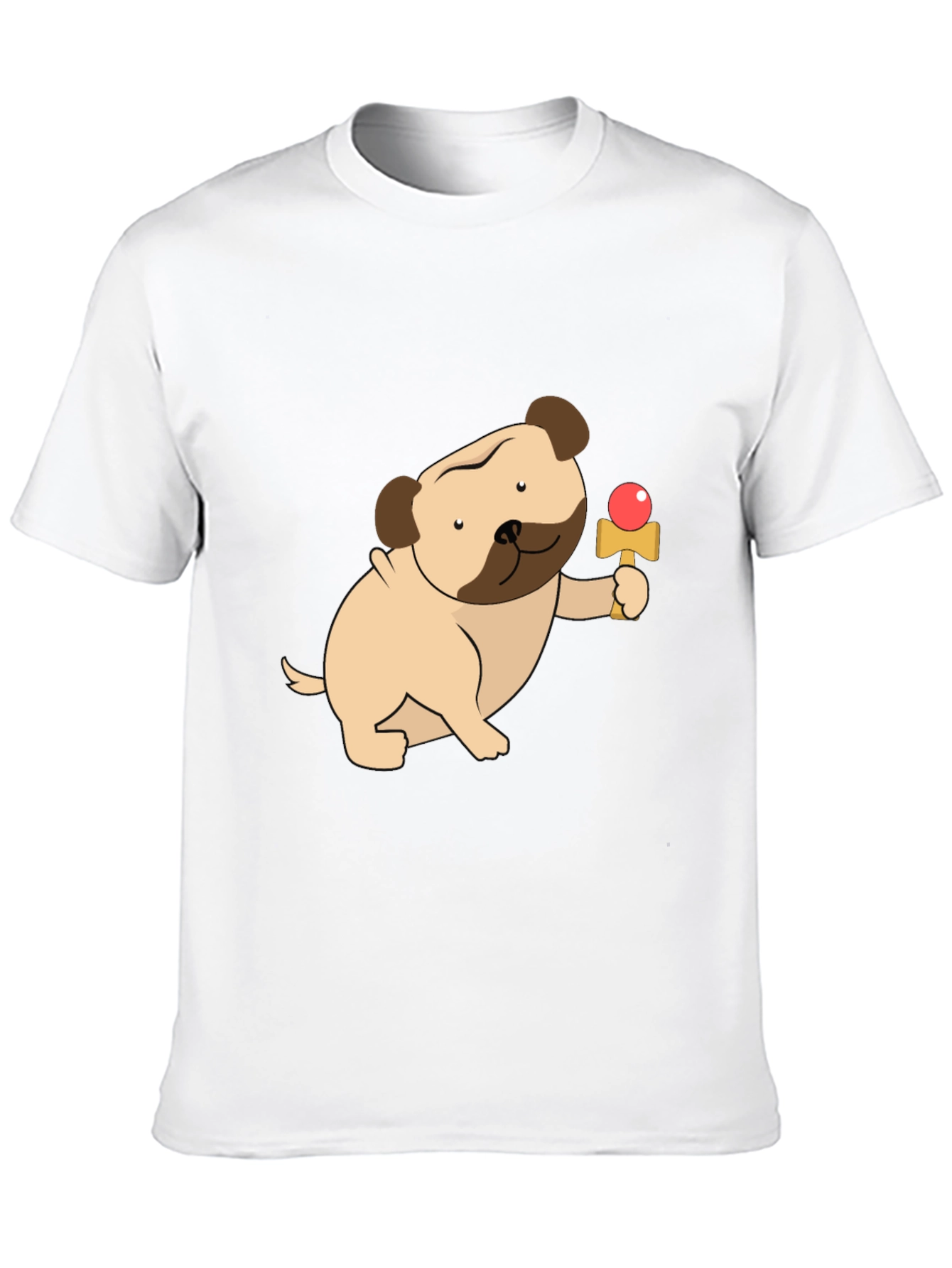 Dog Kendama Graphic Tee - Playful Comfort