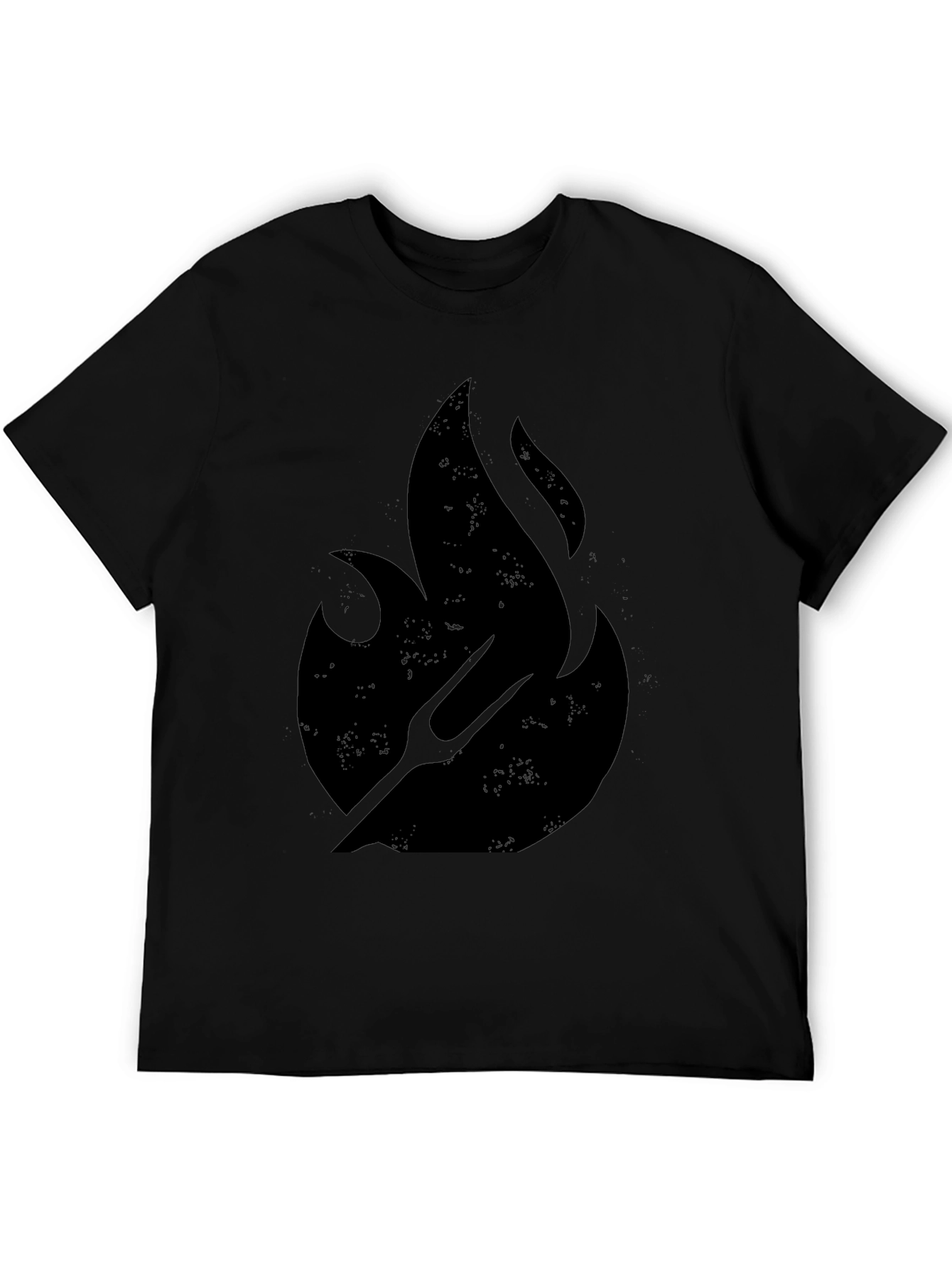 Flame & Fork Black T-Shirt