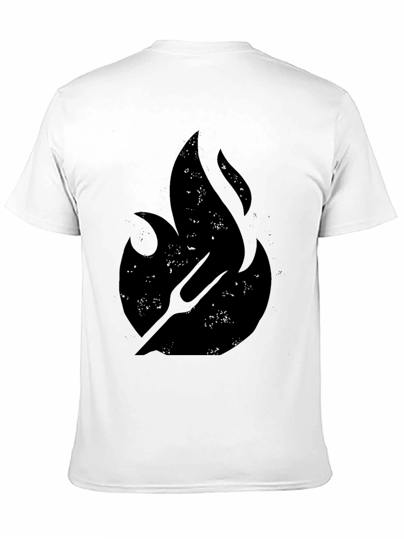 Flame & Fork Black T-Shirt
