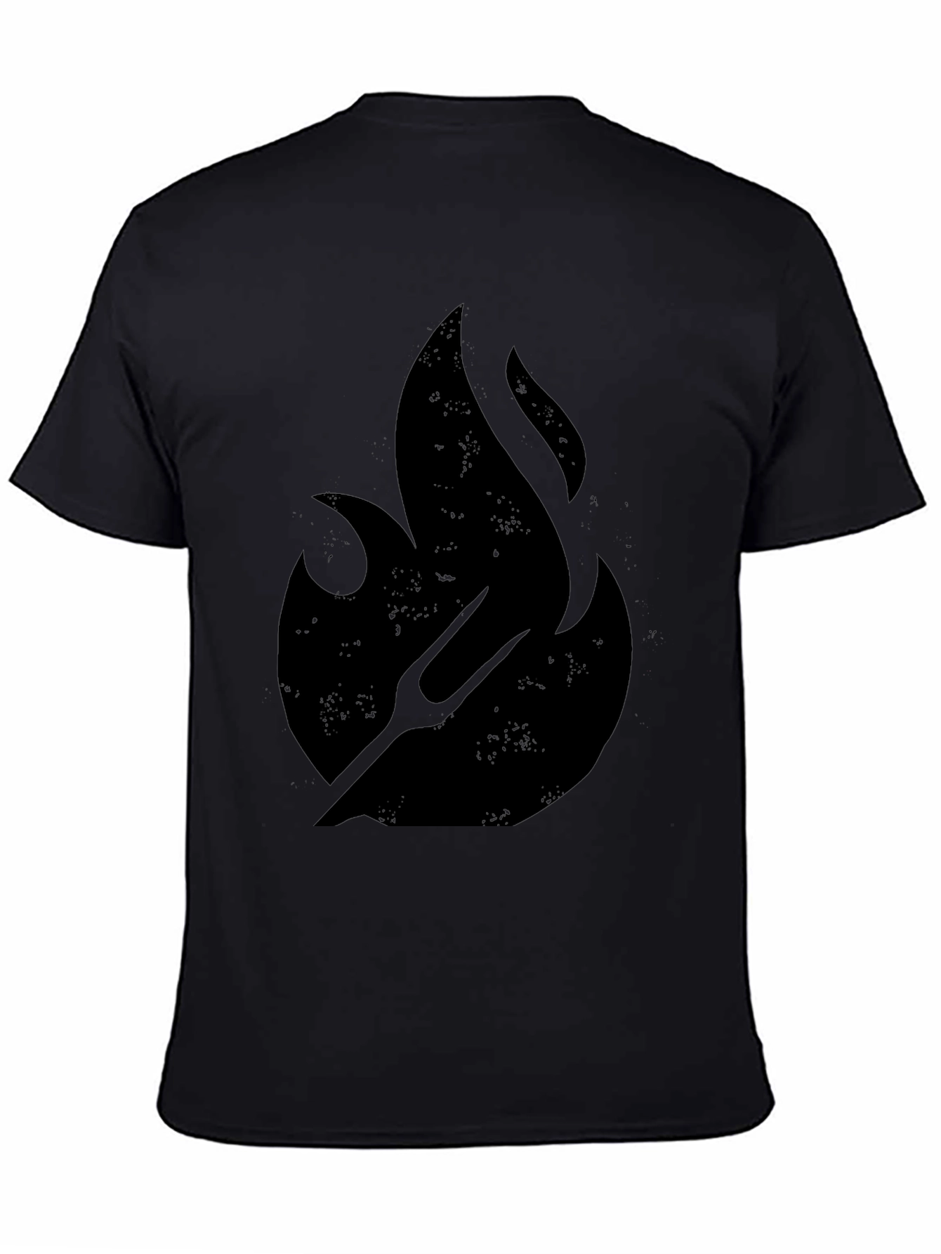 Flame & Fork Black T-Shirt