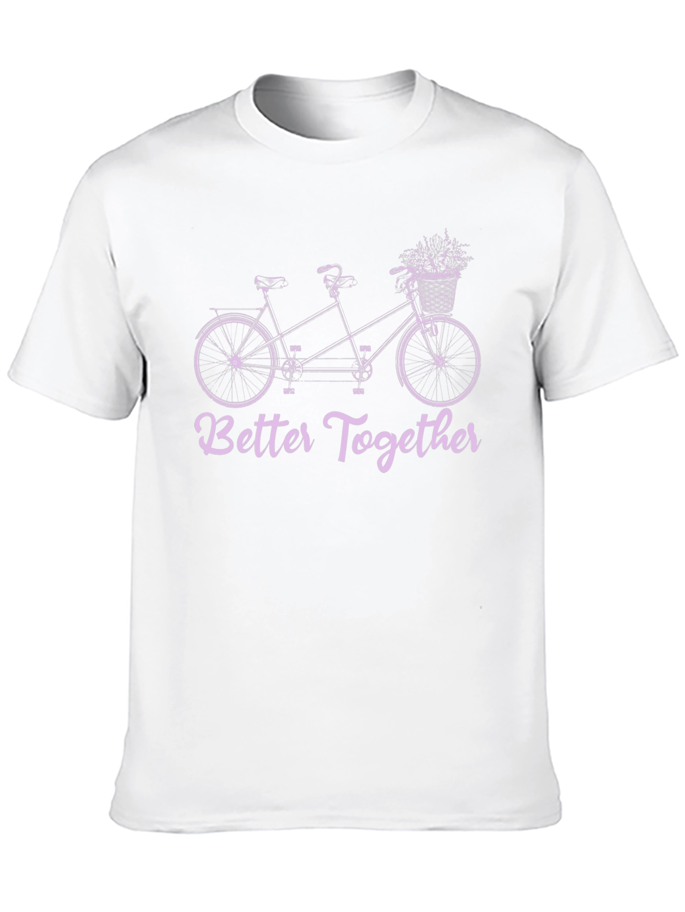 Better Together Tandem Bike Graphic Tee