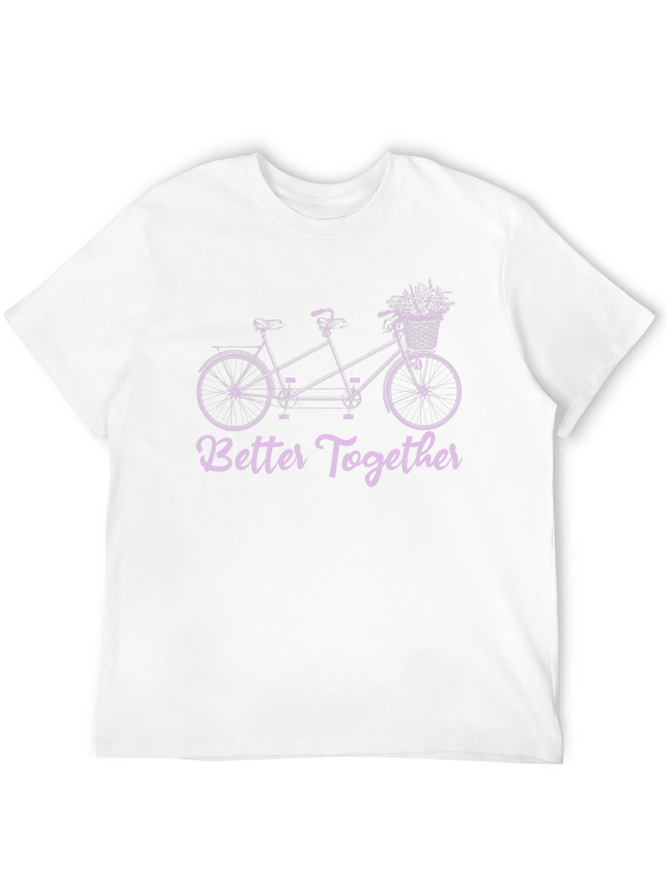 Better Together Tandem Bike Graphic Tee